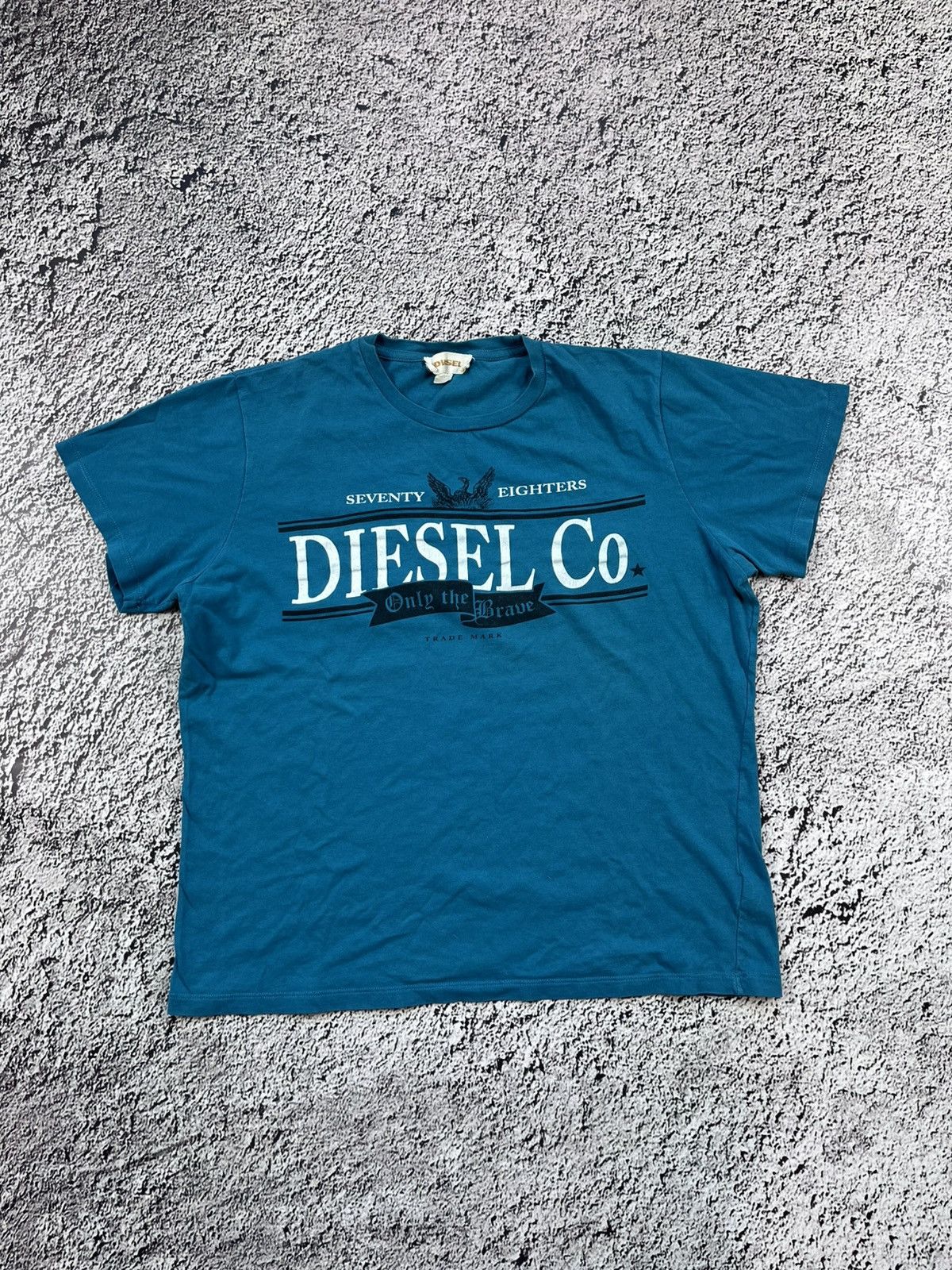 Diesel Vintage Y2K Diesel big logo t shirt streetwear size M Size US M / EU 48-50 / 2 - 1 Thumbnail