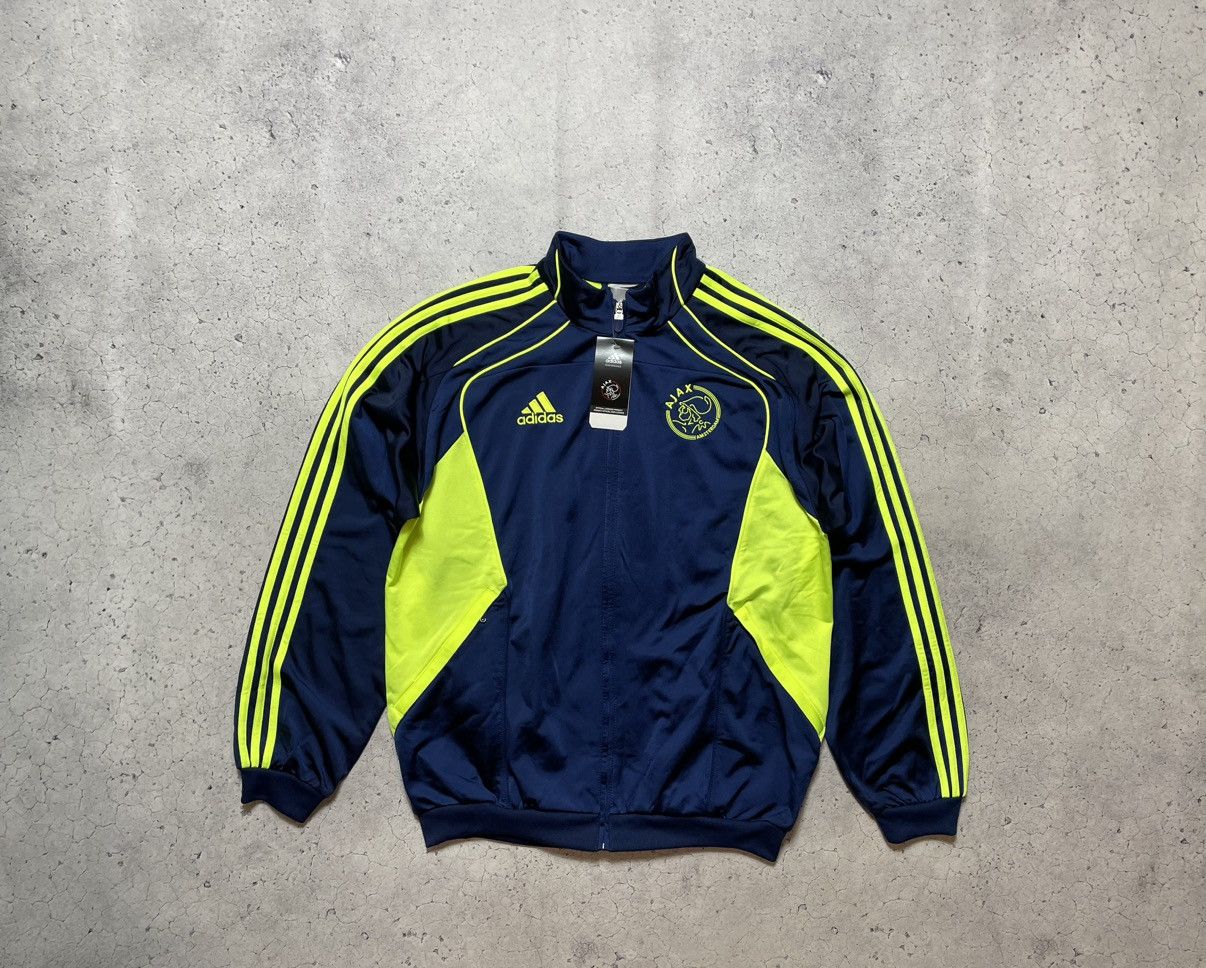 New Vintage Track Jacket Full Zip Adidas FC Ajax Amsterdam