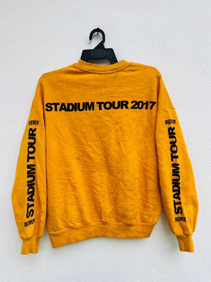 Band Tees × Japanese Brand Vintage Justin Bieber Stadium Tour Sweatshirt Size US M / EU 48-50 / 2 - 2 Thumbnail