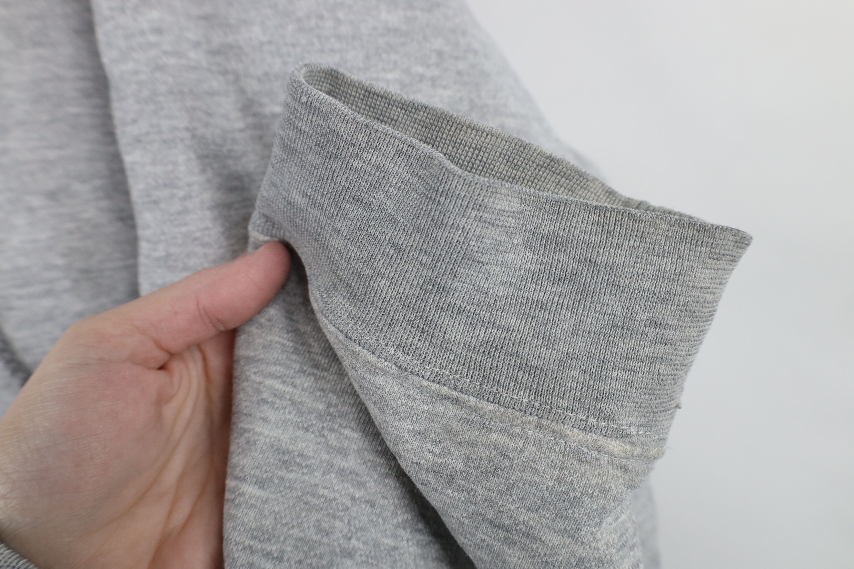 Vintage Vintage 90s Bike Full Zip Hoodie Sweatshirt Heather Gray Size US XL / EU 56 / 4 - 4 Thumbnail