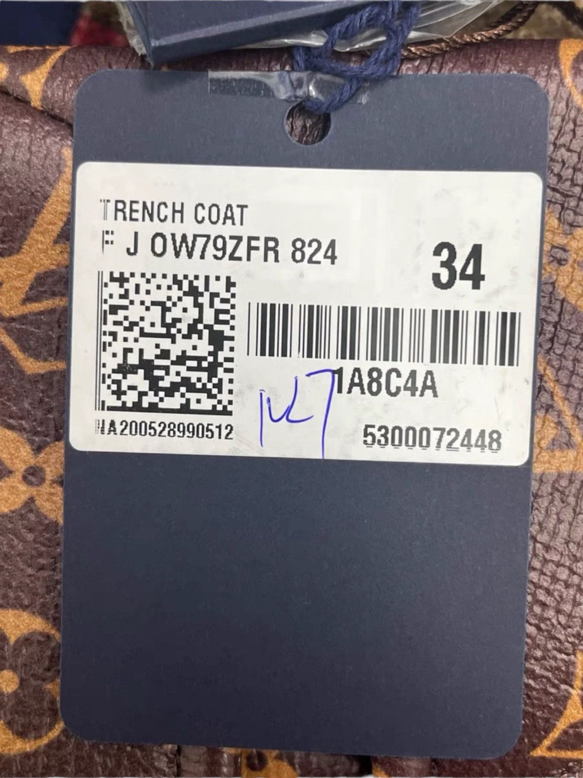 Louis Vuitton Louis Vuitton Trench Coat Women 34 Brown Monogram Size XS / US 0-2 / IT 36-38 - 4 Thumbnail