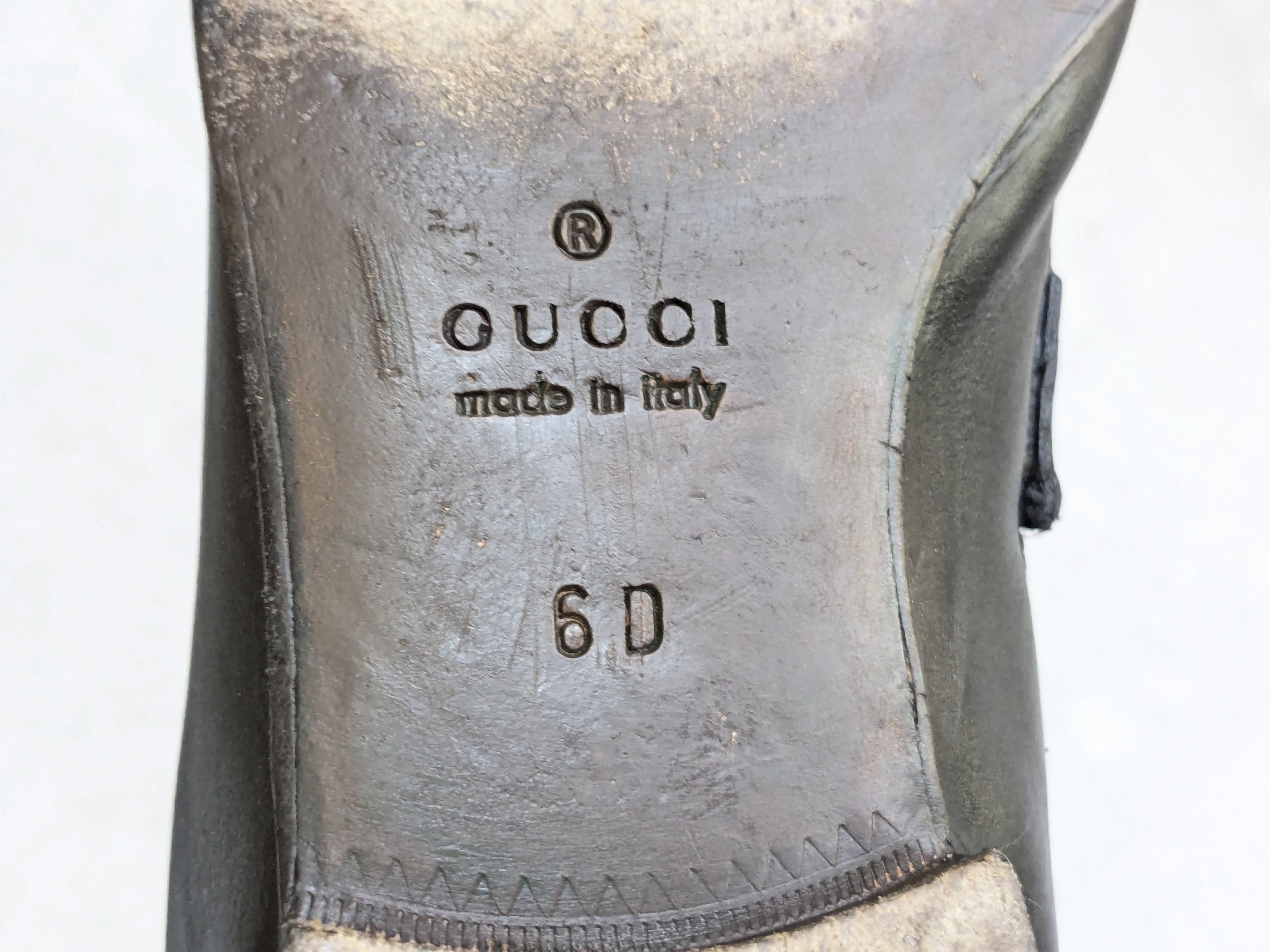 Gucci Gucci Horsebit Black Leather 6.5 Snaffle Size US 6.5 / EU 39-40 - 16 Thumbnail