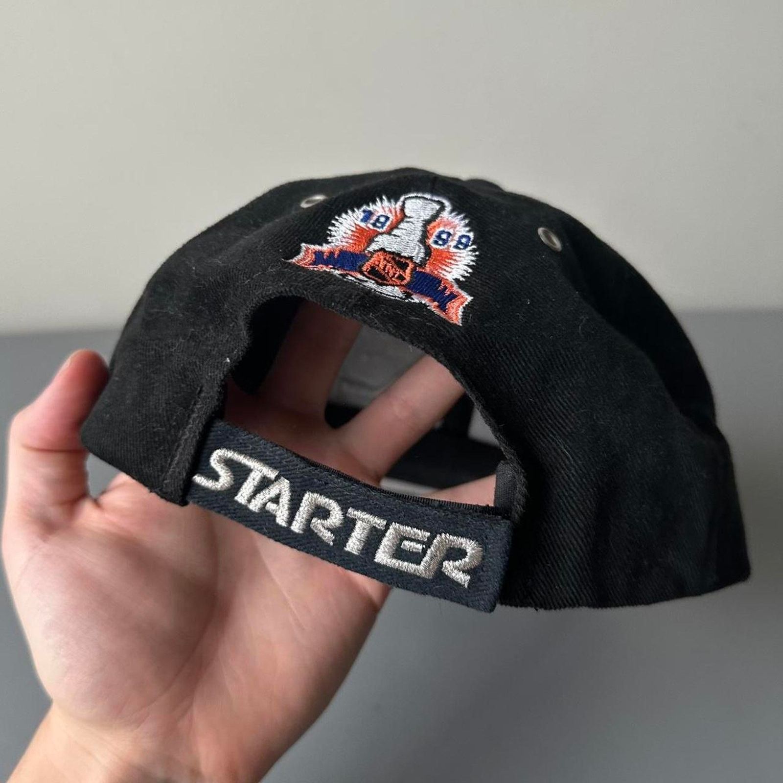 Starter × Vintage Vintage 1998 Detroit Red Wings Starter Stanley Cup NHL Hat Size ONE SIZE - 5 Thumbnail