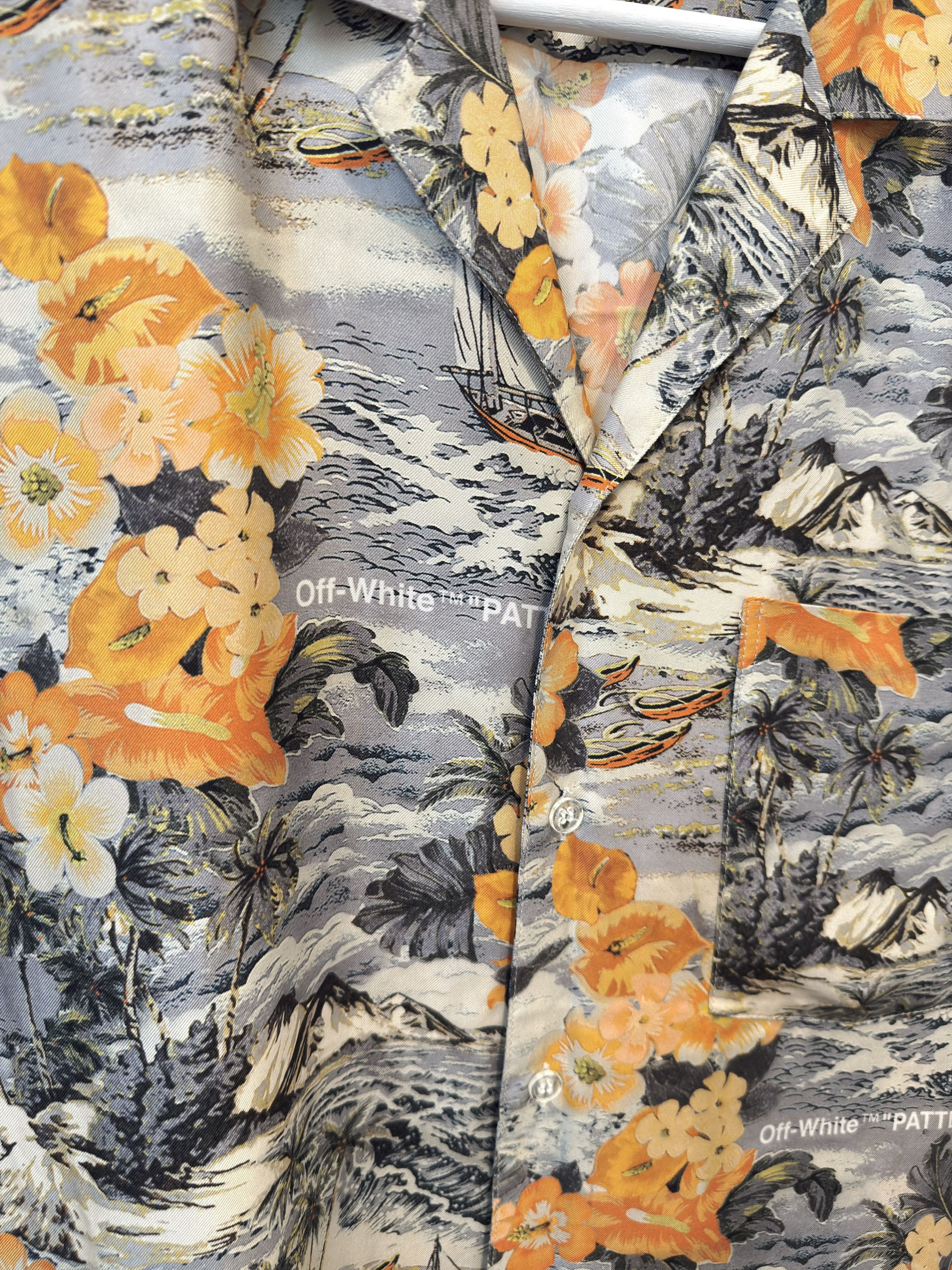 Off-White Off-White c/o Virgil Abloh Hawaiian Shirt Size US S / EU 44-46 / 1 - 2 Thumbnail