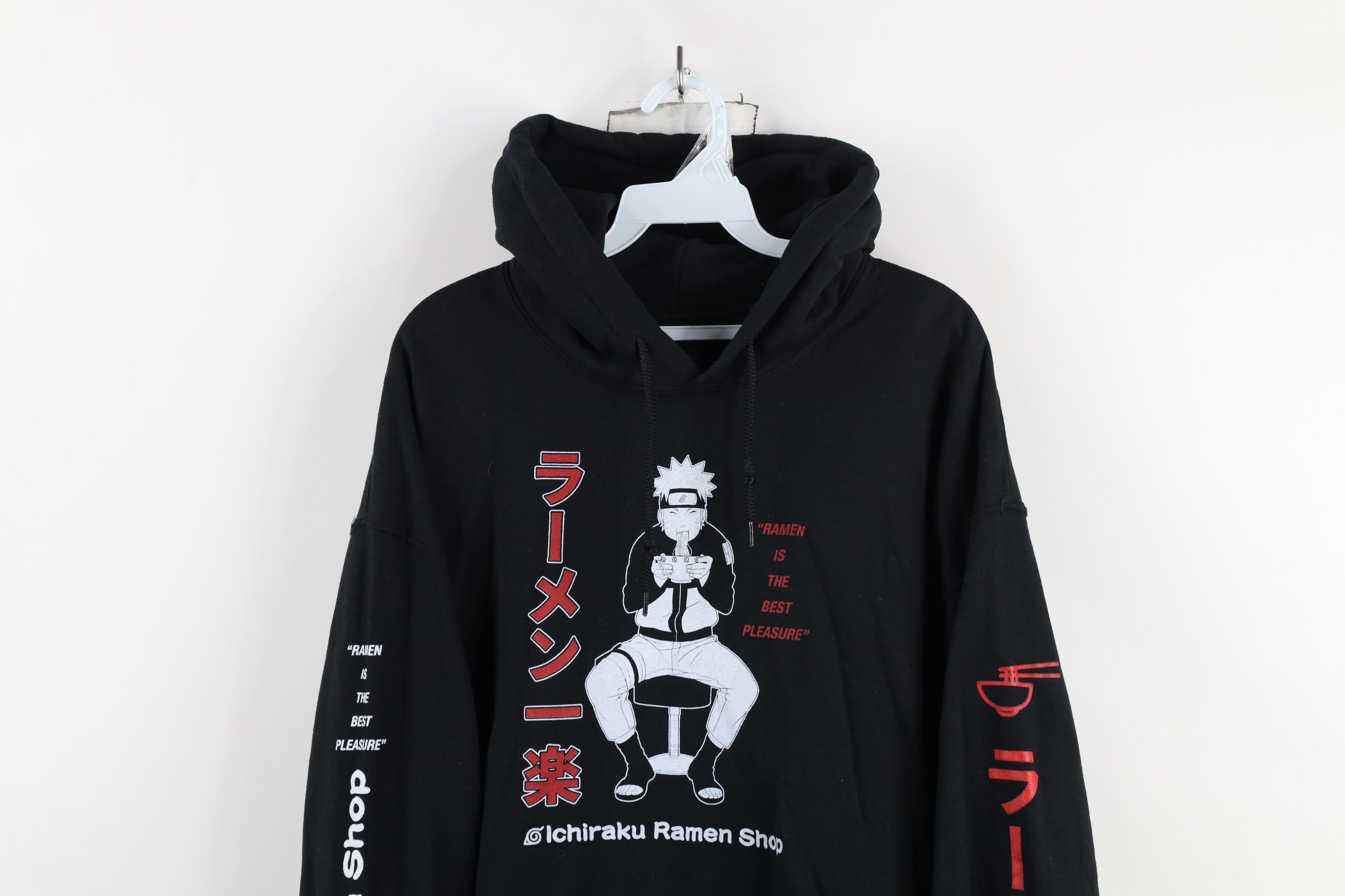 Vintage Vintage Y2K 2007 Naruto Shippuden Anime Hoodie Sweatshirt Size US L / EU 52-54 / 3 - 2 Thumbnail