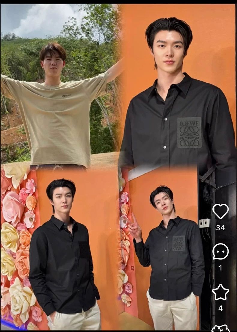 Loewe LOEWE Embroidered shirt Size US M / EU 48-50 / 2 - 3 Thumbnail