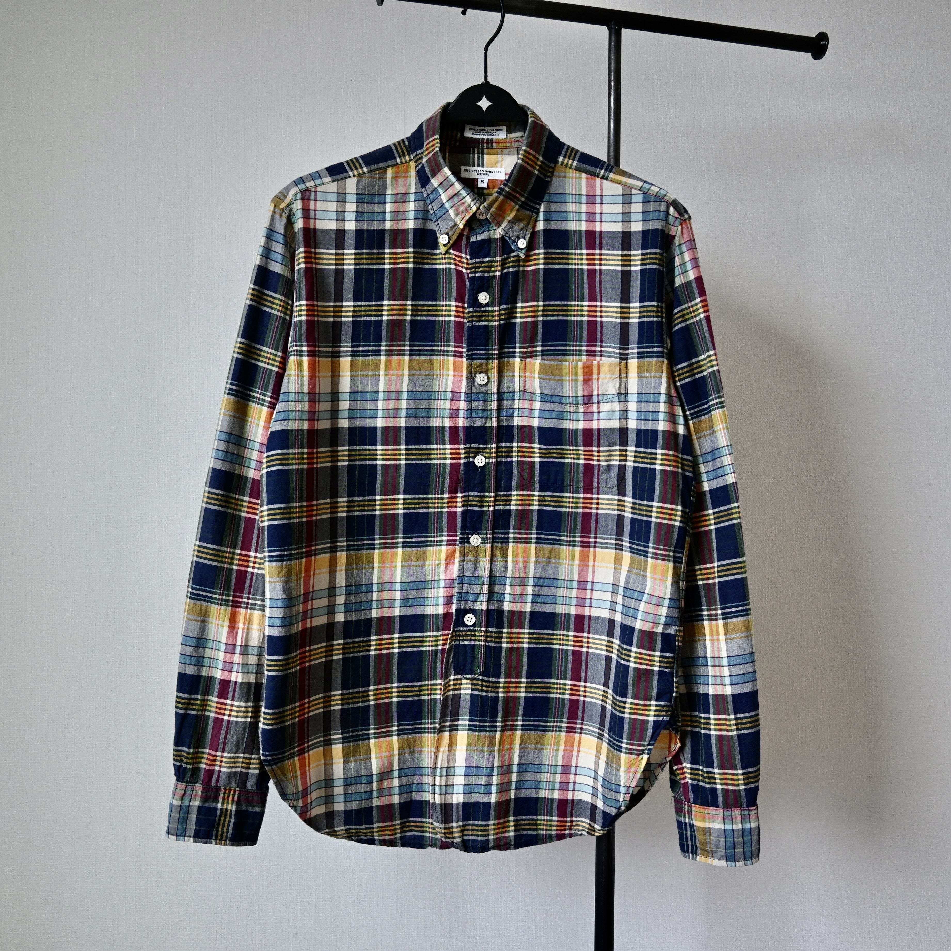 Engineered Garments Engineered Garments "19th Century BD Shirt" madras plaid, S Size US S / EU 44-46 / 1 - 2 Thumbnail