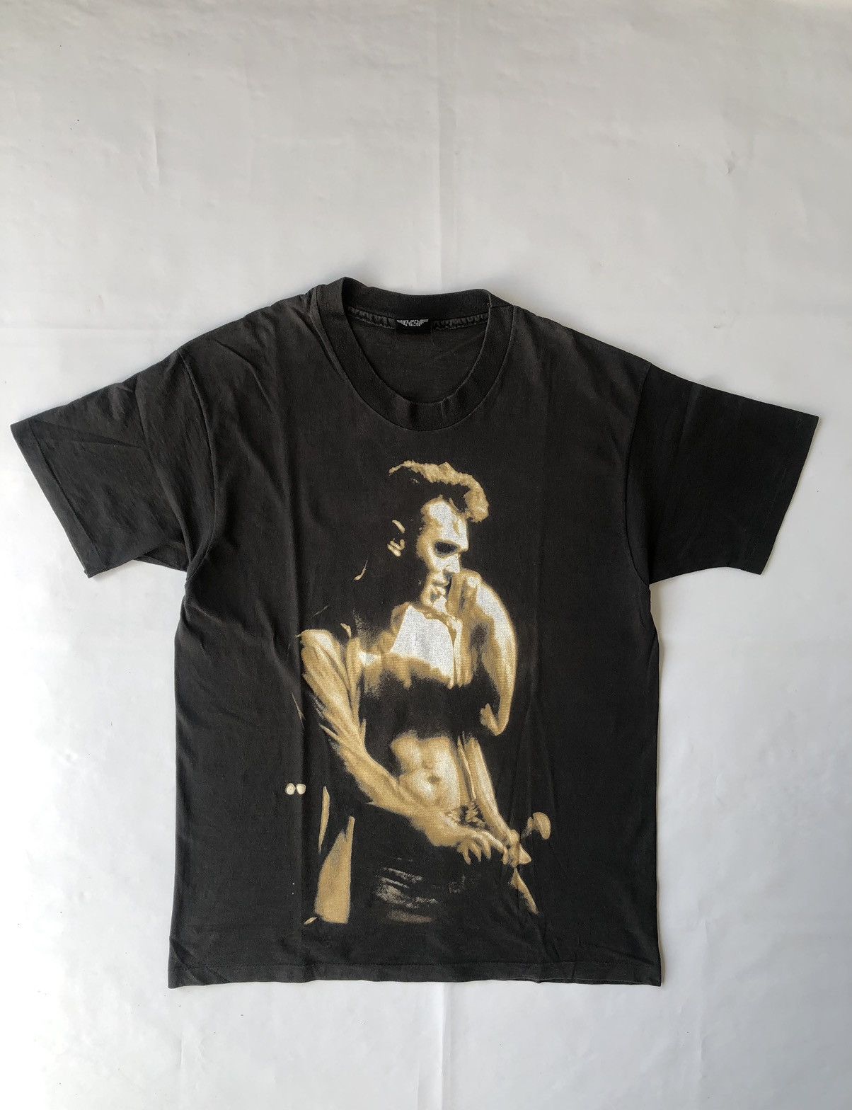 Image of Band Tees x Morrissey Vintage 90's Morrissey Your Arsenal Tour Tee in Black, Men's (Size XL)