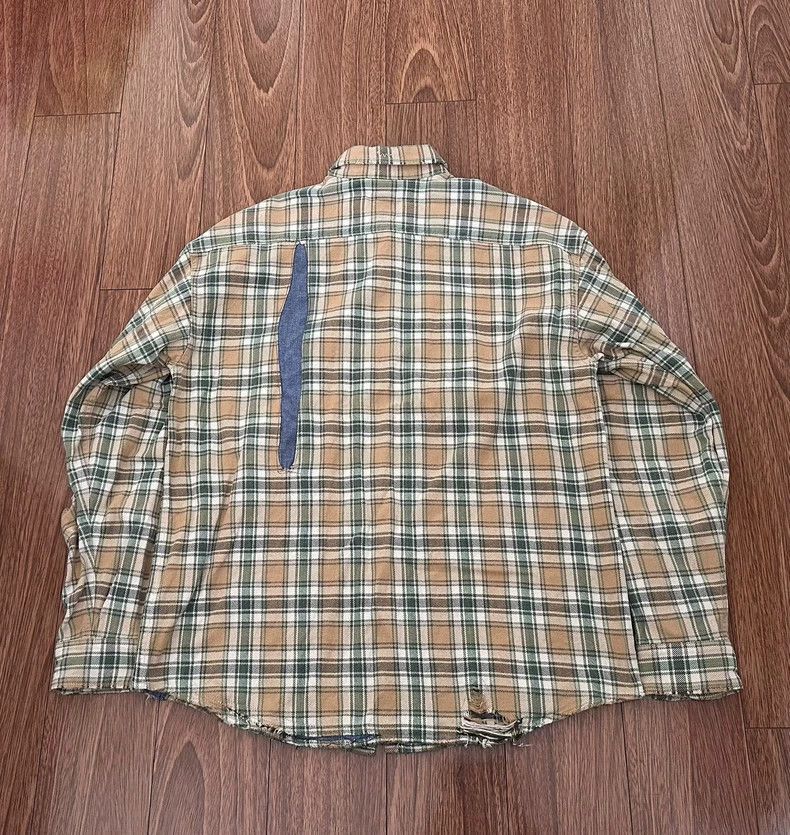 Visvim Visvim VISVIM 20SS Lumber Shirt Long Sleeve Crash-2506 Size US M / EU 48-50 / 2 - 2 Thumbnail