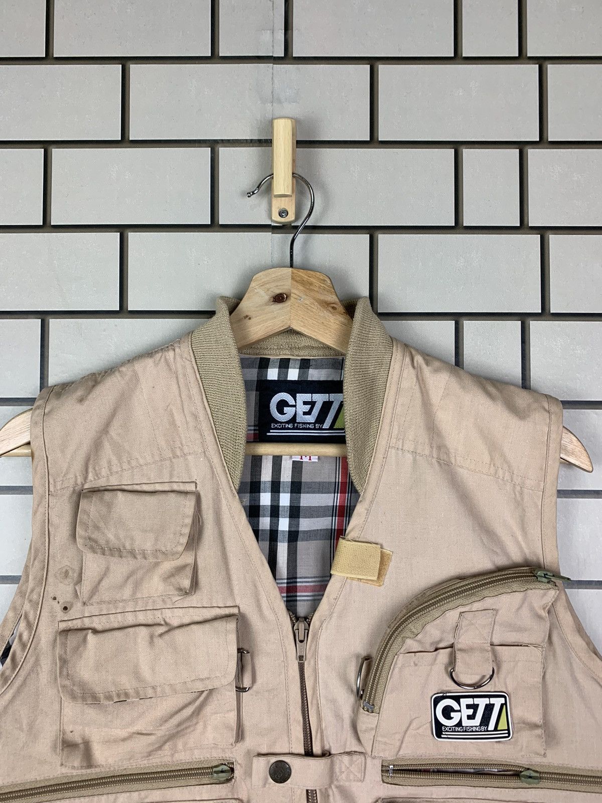 Japanese Brand Vintage Gett Multi Pocket Vest Size US M / EU 48-50 / 2 - 2 Thumbnail