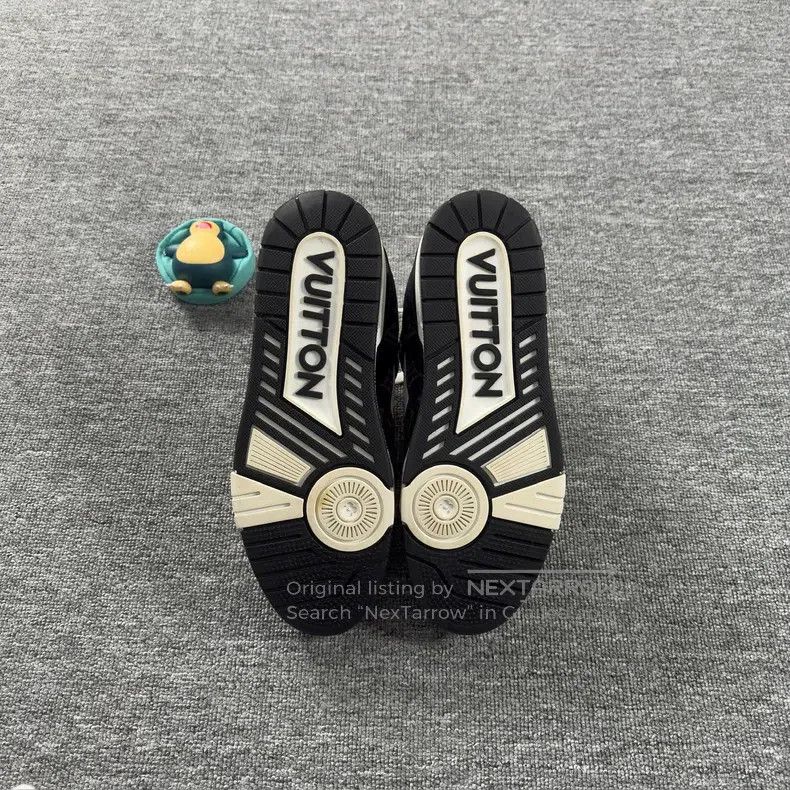 Louis Vuitton Louis Vuitton Trainer Black and White Cowboy shoes Size US 8 / EU 41 - 4 Thumbnail