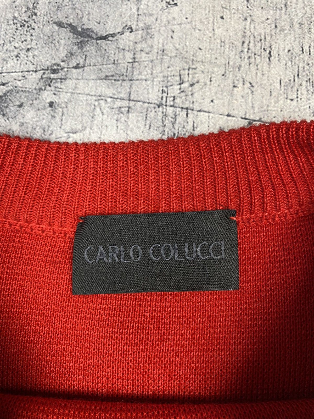 Carlo Colucci Vintage Carlo Colucci Designer Luxury Sweater Sweatshirt Size US L / EU 52-54 / 3 - 8 Thumbnail