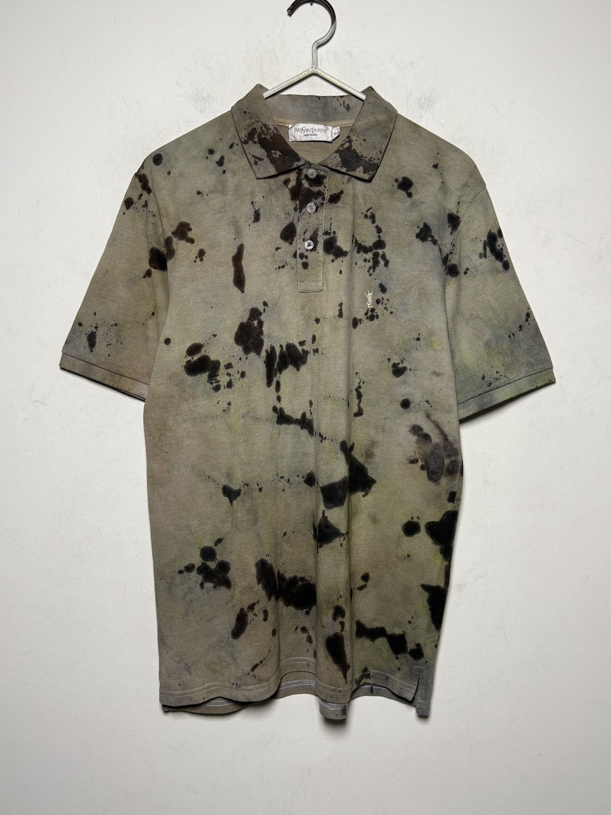 Yves Saint Laurent Vintage Yves Saint Laurent polo grunge painters Size US M / EU 48-50 / 2 - 1 Thumbnail