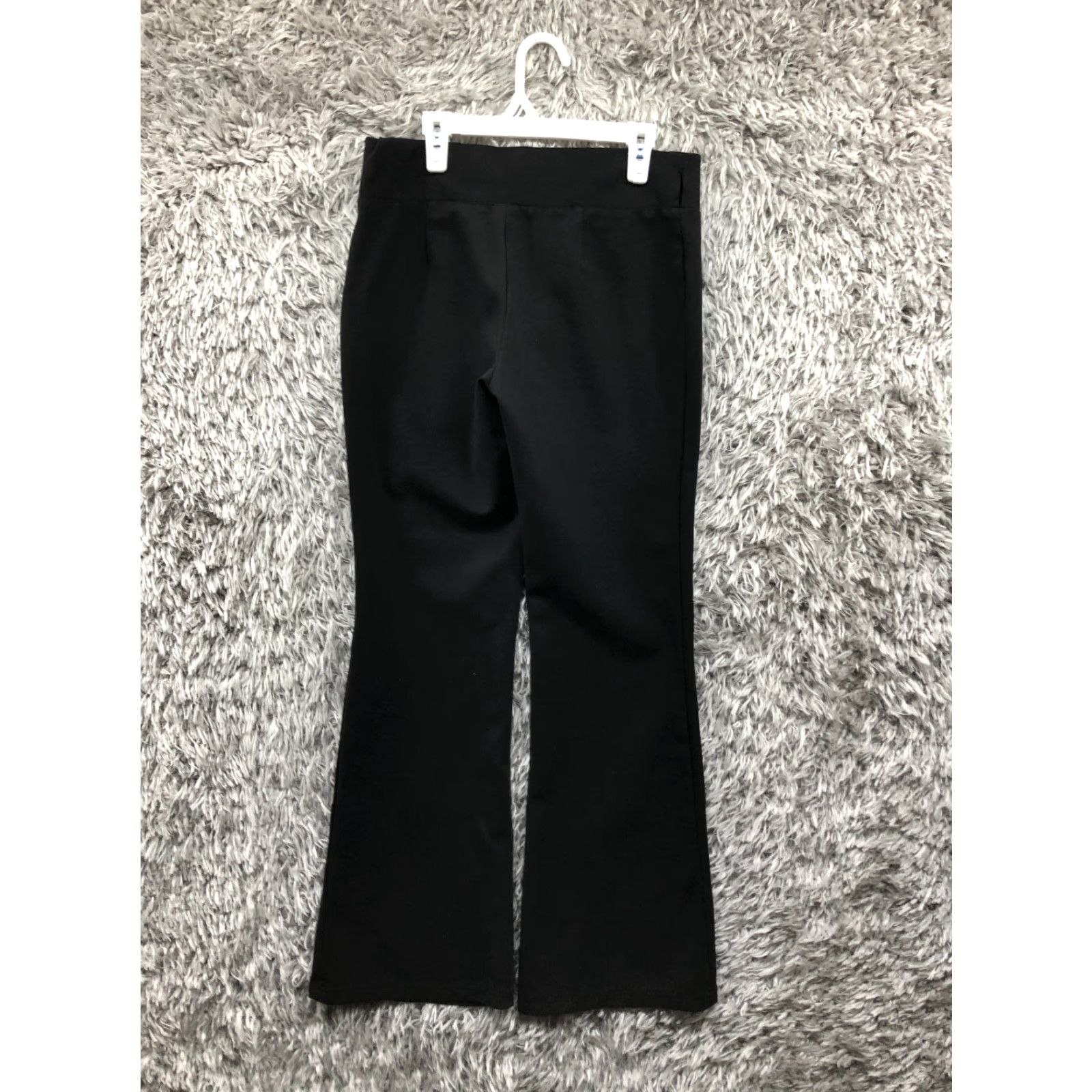 Insight Insight Pull On Rayon Pants Womens Size 6 Black Mid Rise Flare Size 28" / US 6 / IT 42 - 5 Thumbnail