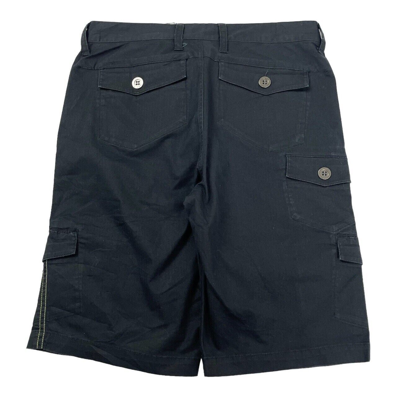 Oakley Vintage OAKLEY Shorts Cargo Y2K Black W32 Size US 32 / EU 48 - 2 Thumbnail
