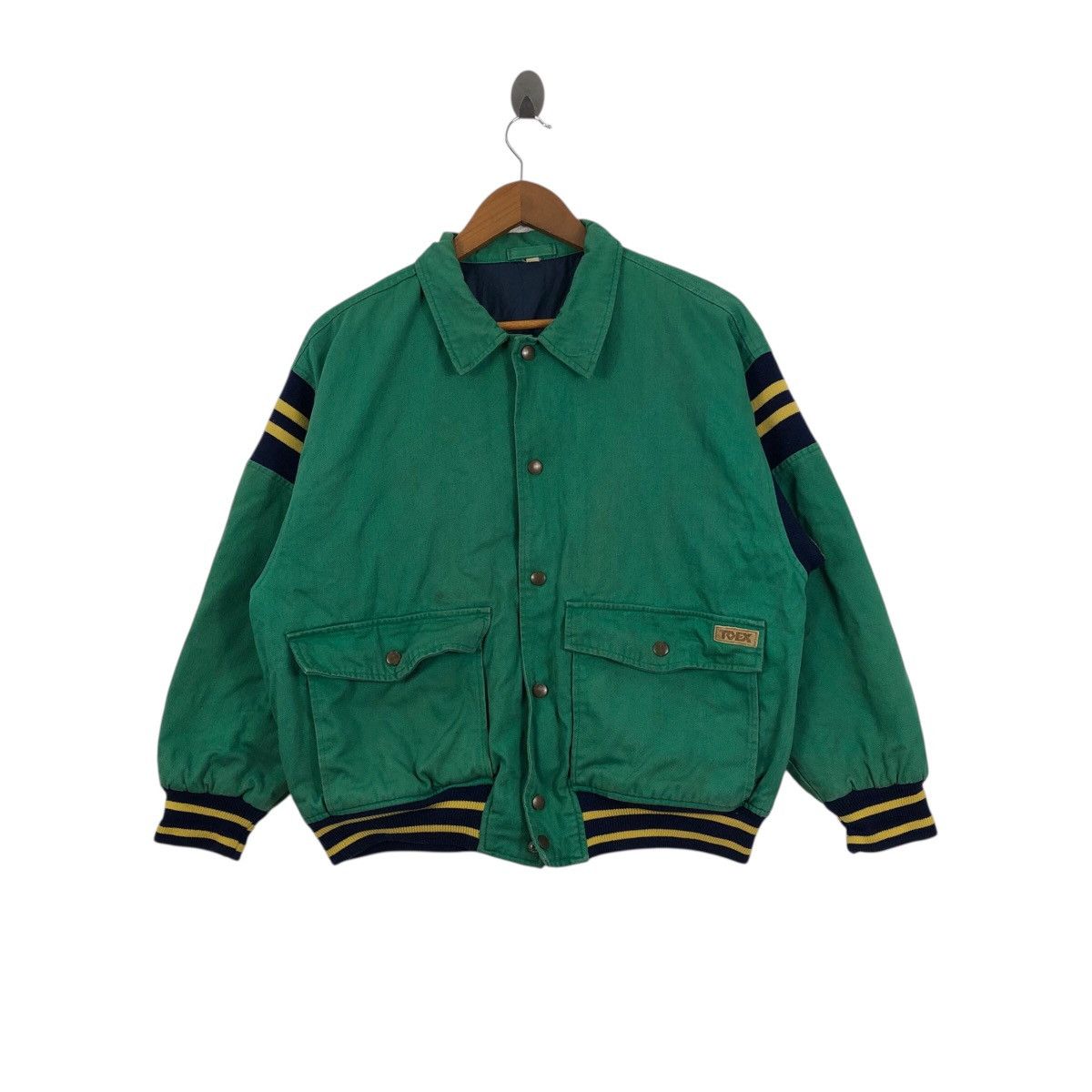 Other Vintage TOEX USA American Style Two Pocket Bomber Jacket Size US M / EU 48-50 / 2 - 1 Thumbnail