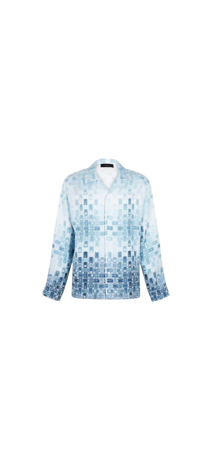 Amiri AMIRI GRADIENT TAPE SILK SHIRT Size US M / EU 48-50 / 2 - 1 Thumbnail