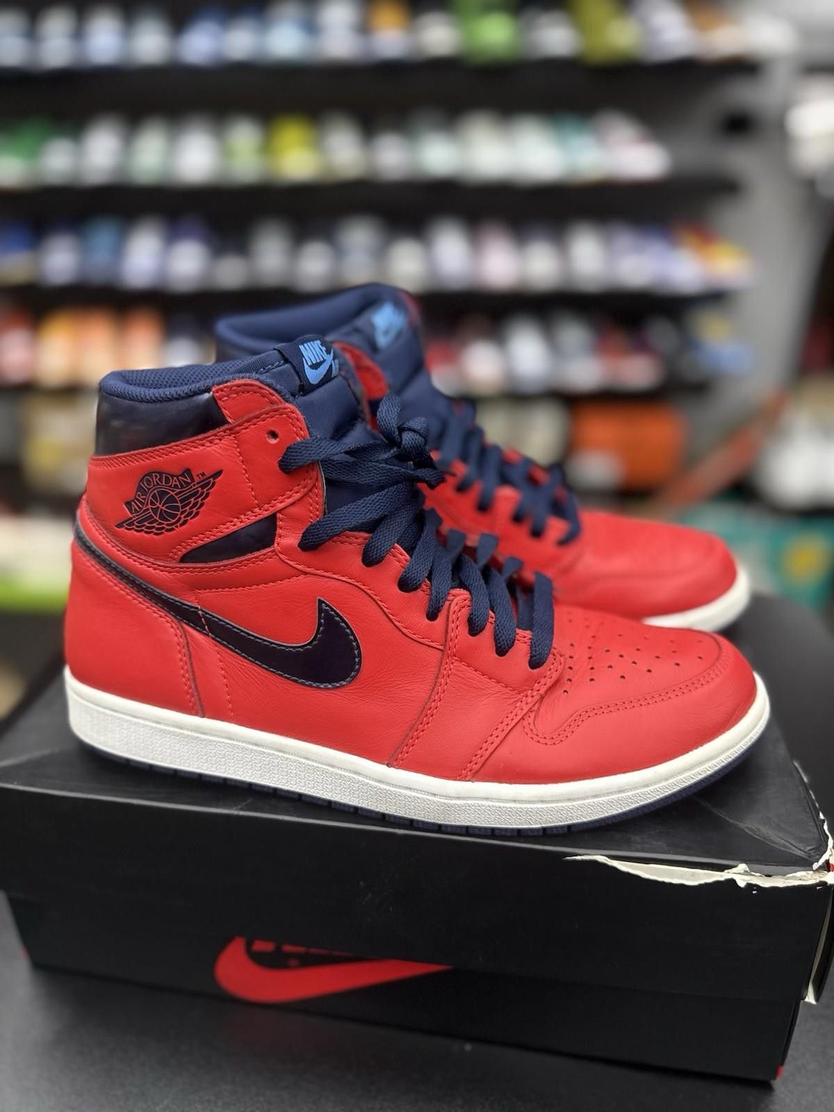Jordan Brand Air Jordan 1 Retro OG High "David Letterman" Men's Size 10 Size US 10 / EU 43 - 3 Thumbnail