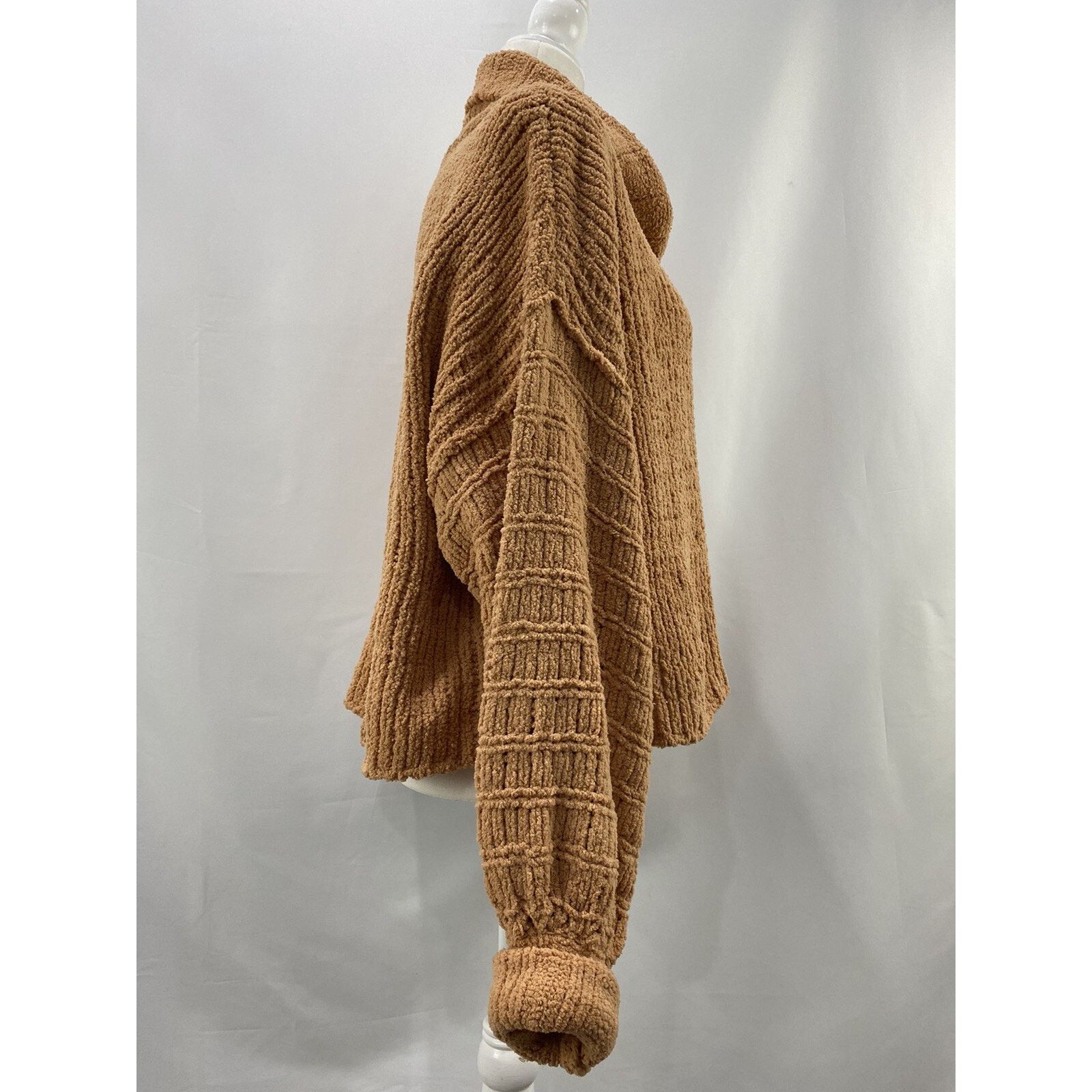 Free People Free People Be Yours Pullover Cowl Neck Tan Size S A002096 Size S / US 4 / IT 40 - 4 Thumbnail