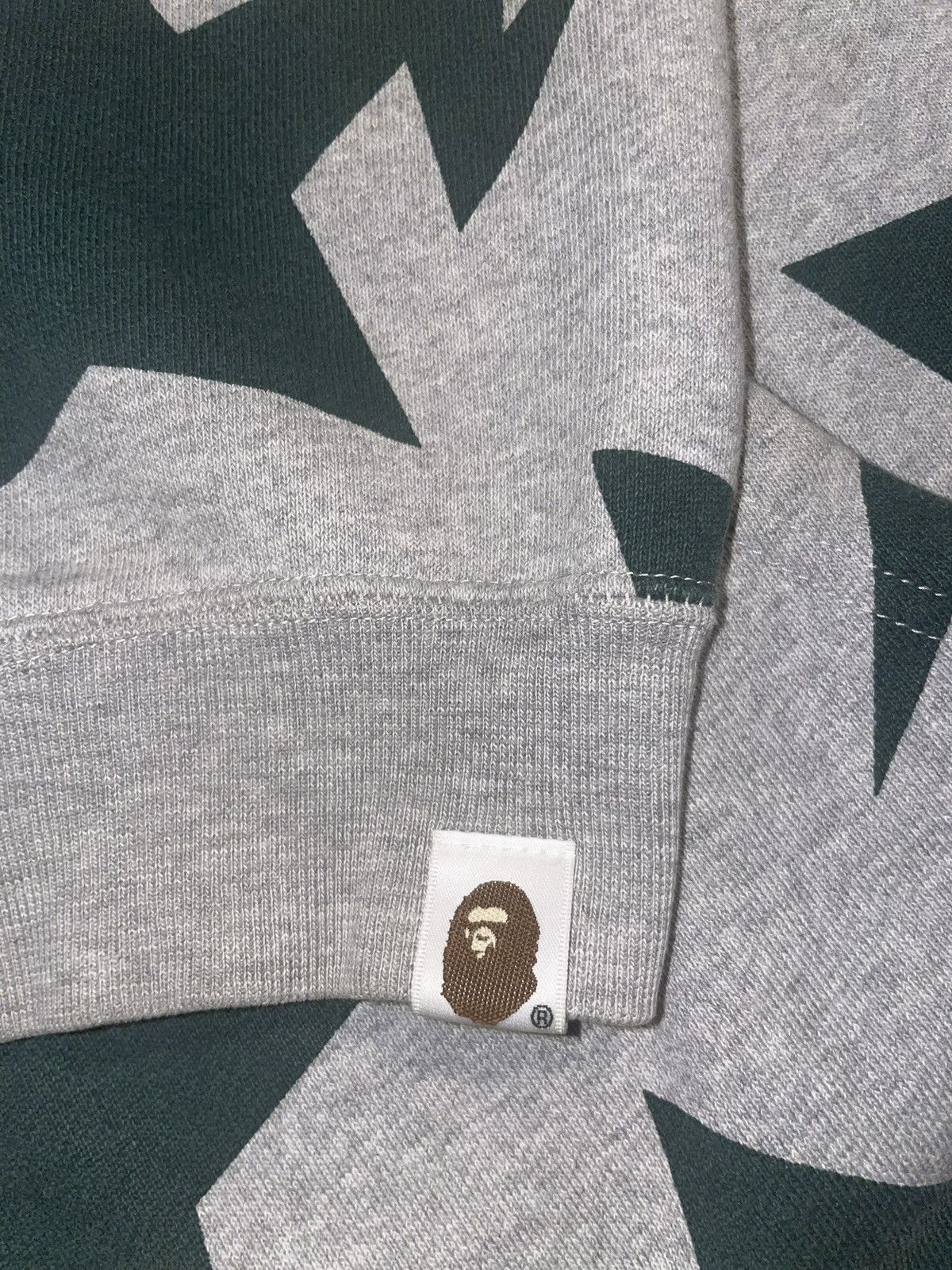 Bape × Nigo Sta Pattern Full Zip Hoodie Size US M / EU 48-50 / 2 - 3 Thumbnail