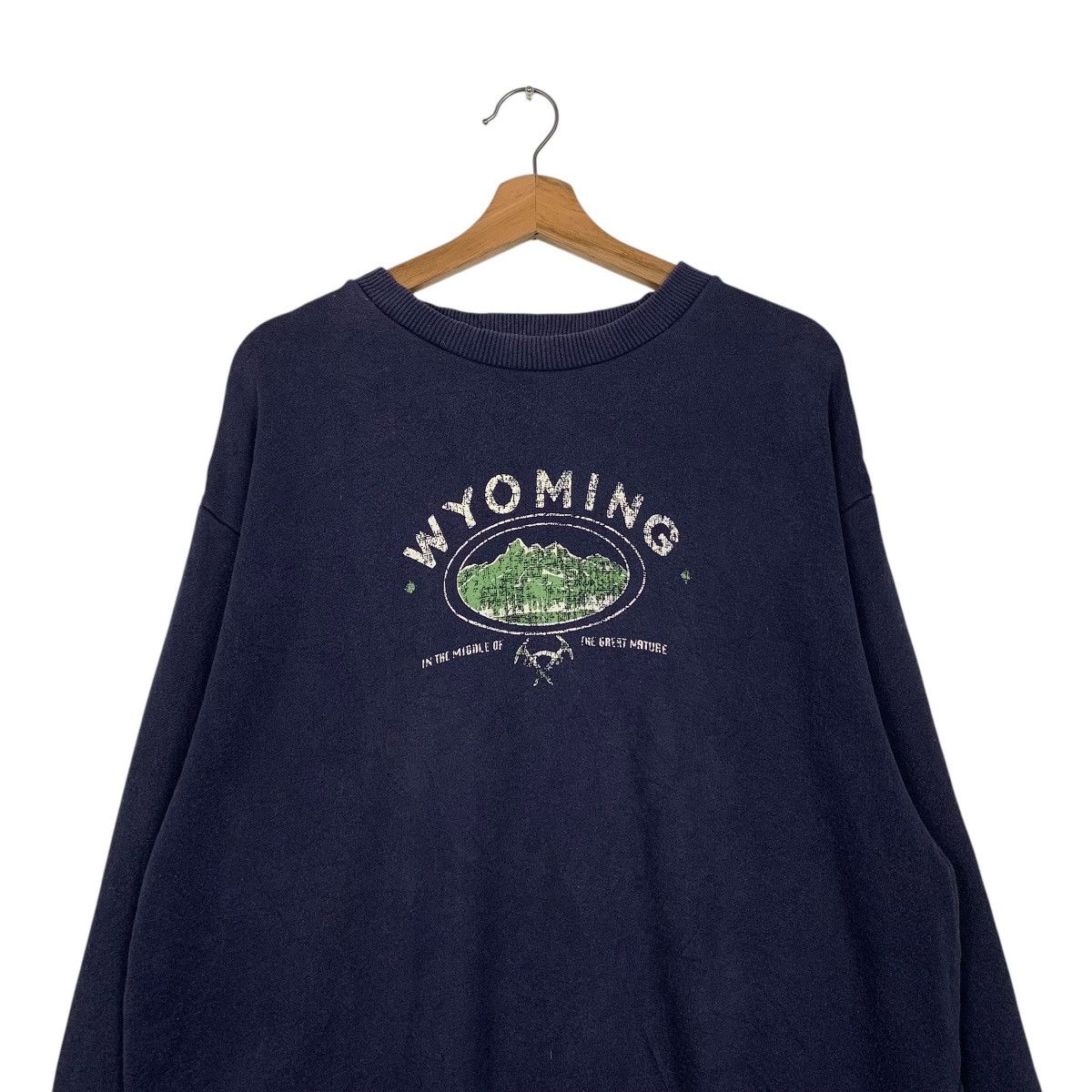 Uniqlo Wyoming Crewneck Sweatshirt Size US XL / EU 56 / 4 - 2 Thumbnail