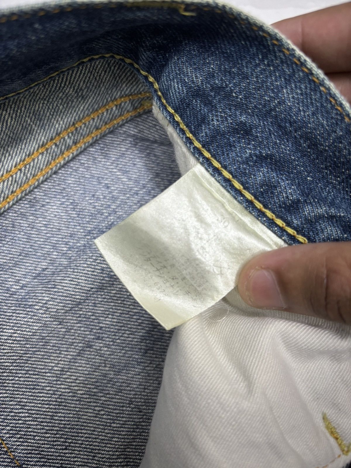 Studio D'Artisan STUDIO D'ARTISAN SELVEDGE DISTRESSED DENIM JEANS Size US 28 / EU 44 - 14 Thumbnail