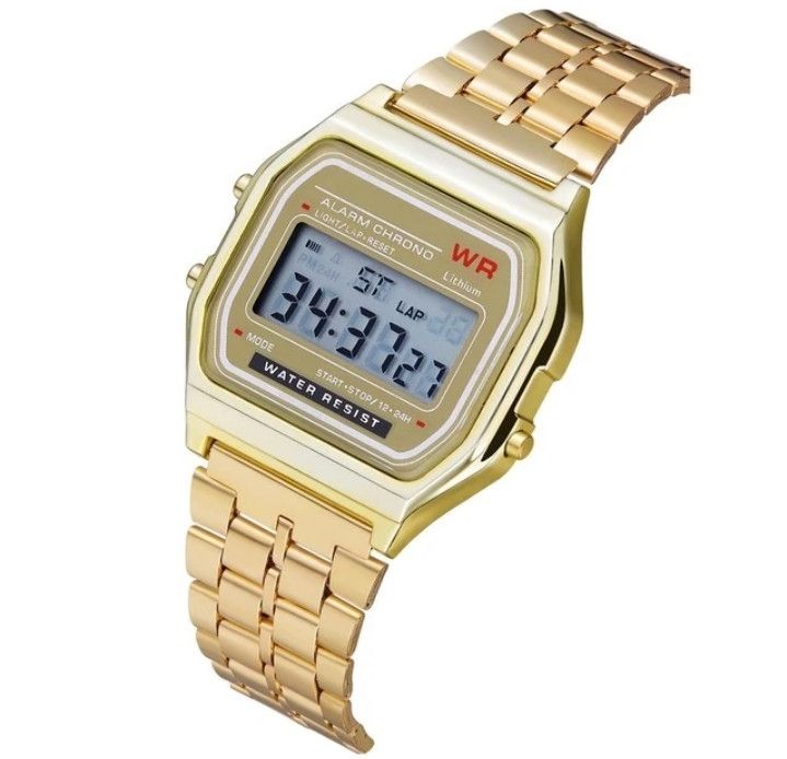 Casio Y2K 2000s vintage retro silver stainless steel digital watch Size ONE SIZE - 2 Thumbnail