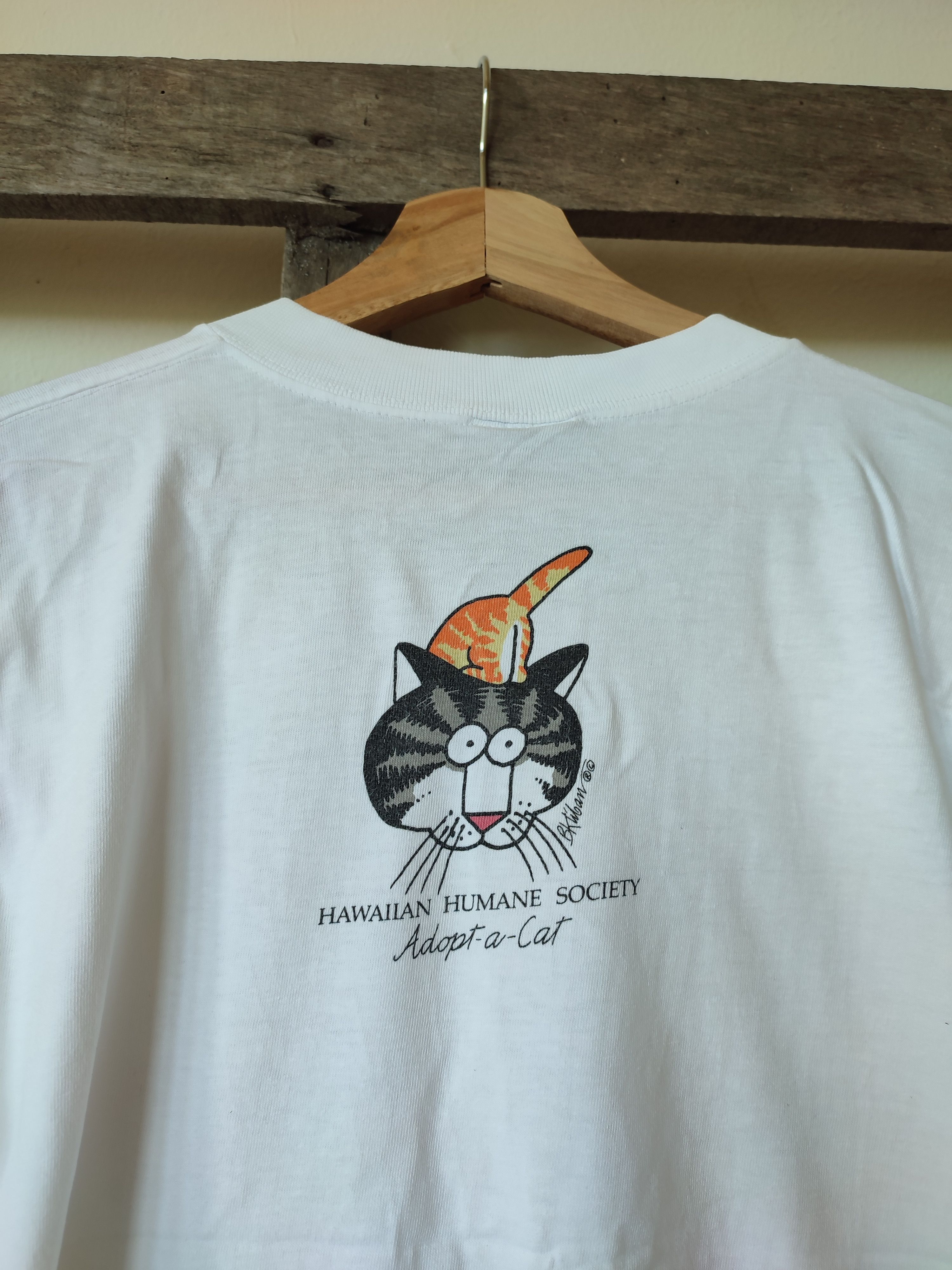 Vintage CRAZY SHIRT FAT CAT VINTAGE TEE Size US S / EU 44-46 / 1 - 6 Thumbnail