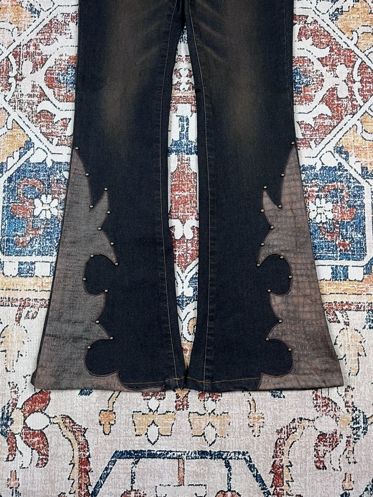 Japanese Brand Kesson Flare Denim Pants Ifsix Style Size US 28 / EU 44 - 3 Thumbnail