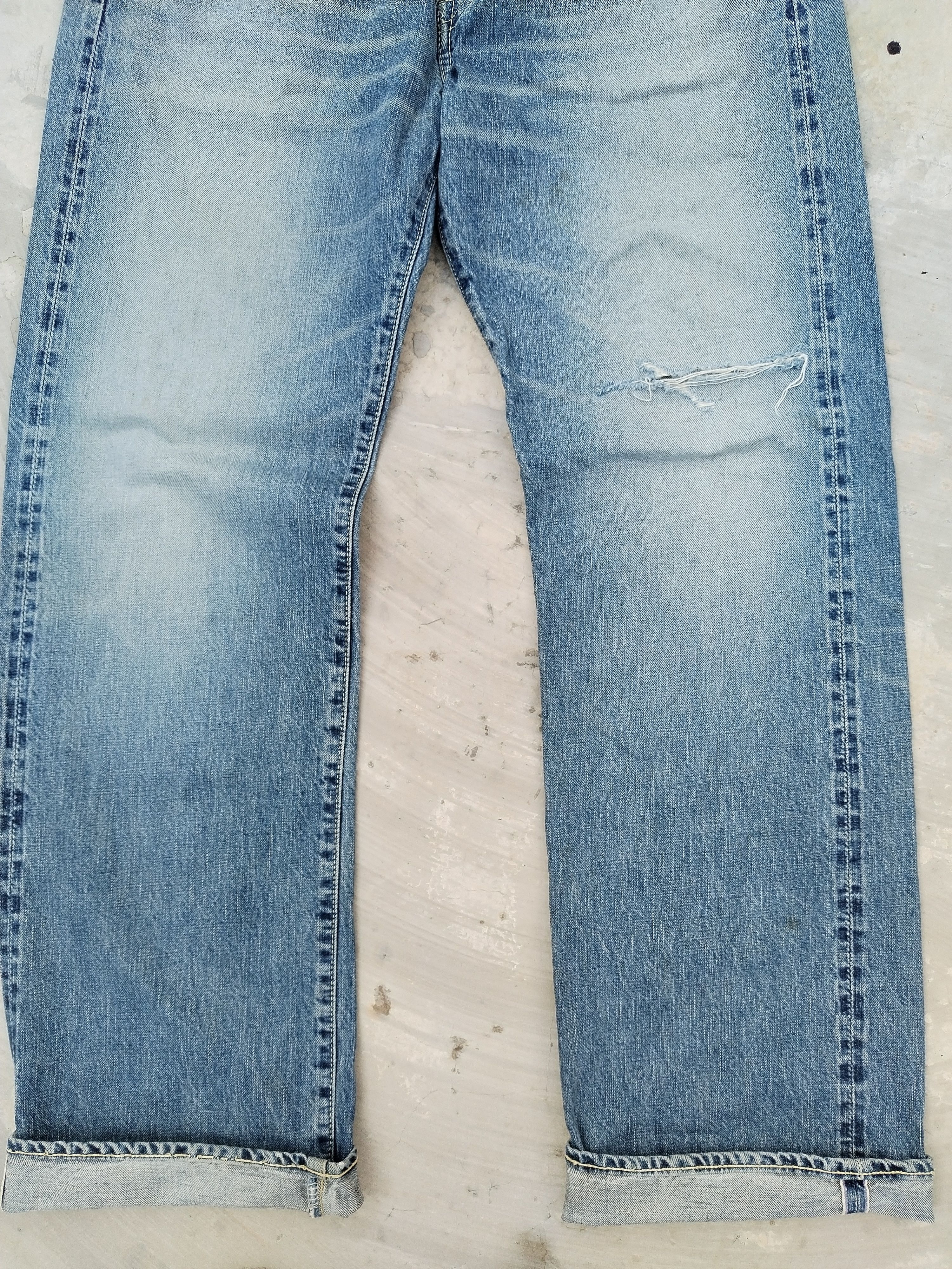 Prps PRPS Distressed Selvedge Jeans Size US 36 / EU 52 - 4 Thumbnail