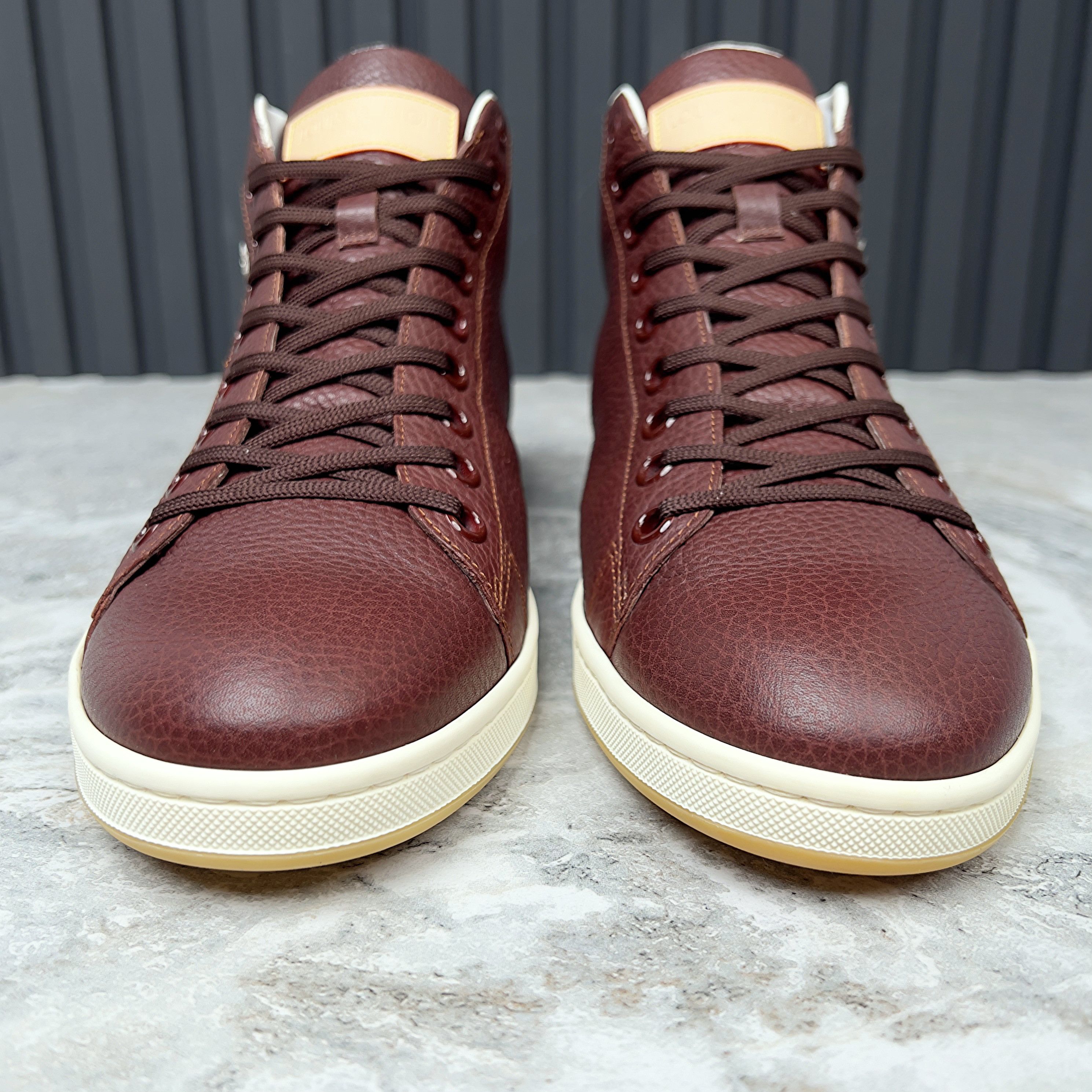 Louis Vuitton Surfside Fasbball Sneakers Graine Leather Size US 10 / EU 43 - 9 Thumbnail