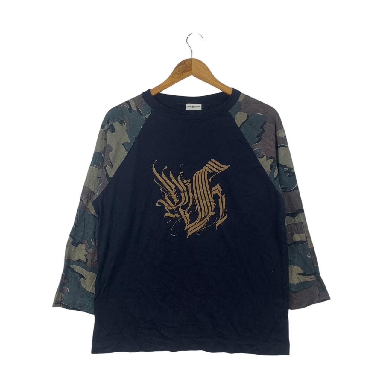 Dries Van Noten DRIES VAN NOTEN 2017 SPRING SUMMER Camo Tee Shirt Size US M / EU 48-50 / 2 - 1 Thumbnail