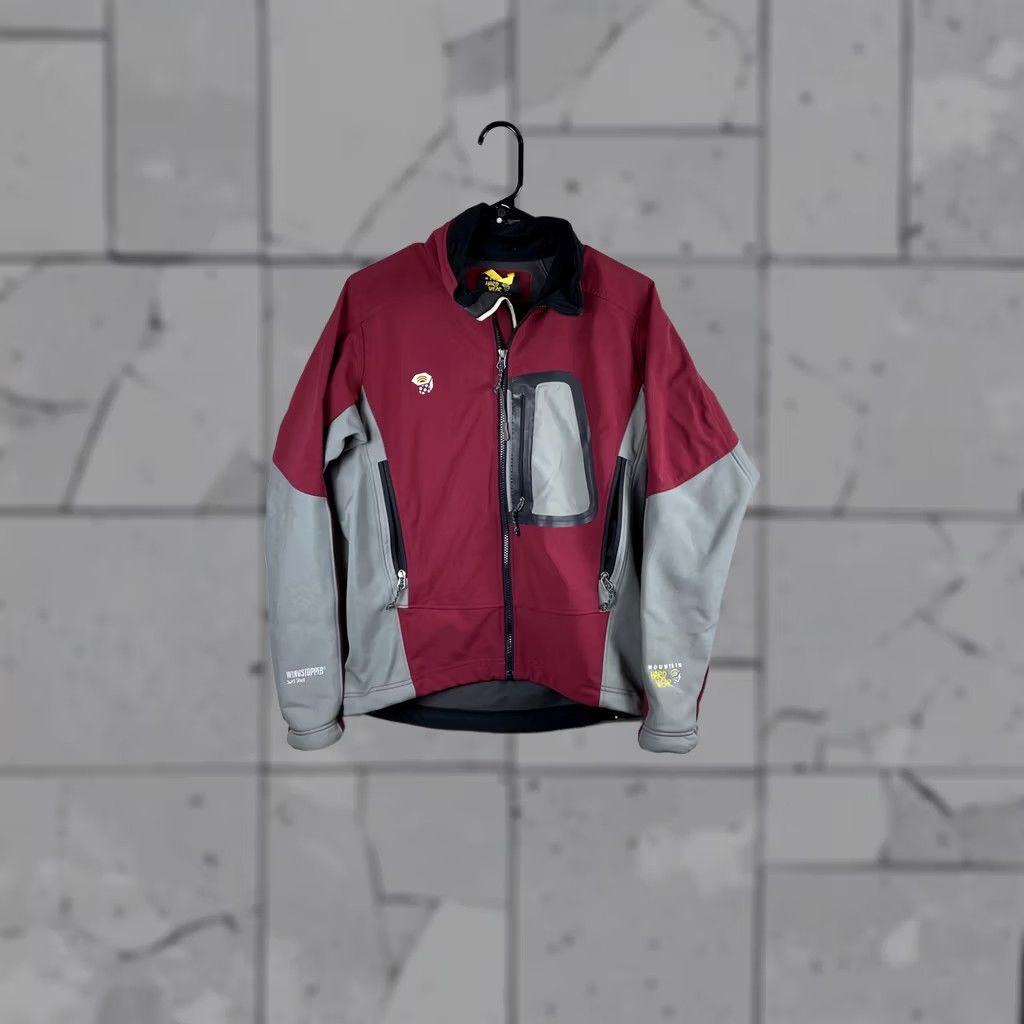 Mountain Hardwear Mountain Hardwear Jacket Mens S Red Gray Windstopper Soft Shell Hiking Trail Size US S / EU 44-46 / 1 - 1 Thumbnail