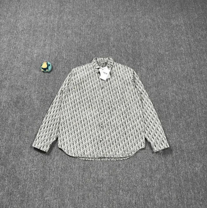 Other Dior Men's Light Gray Cotton Jacket . Size US M / EU 48-50 / 2 - 1 Thumbnail