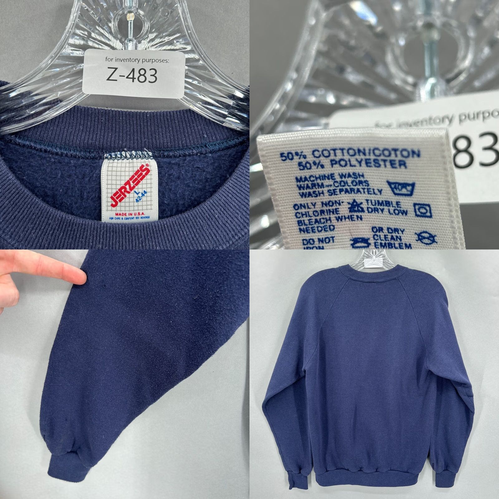 Jerzees VINTAGE Ballet Sweatshirt Crew Large USA The Grand Tour Louisville Dance Jerzees 90s Women Size L / US 10 / IT 46 - 8 Thumbnail