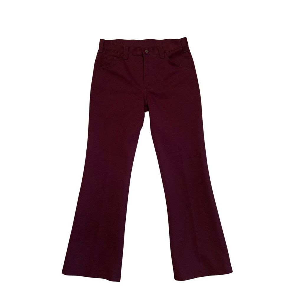 Lee Lee’s Vintage Burgundy Flared Pants Size US 31 - 1 Thumbnail