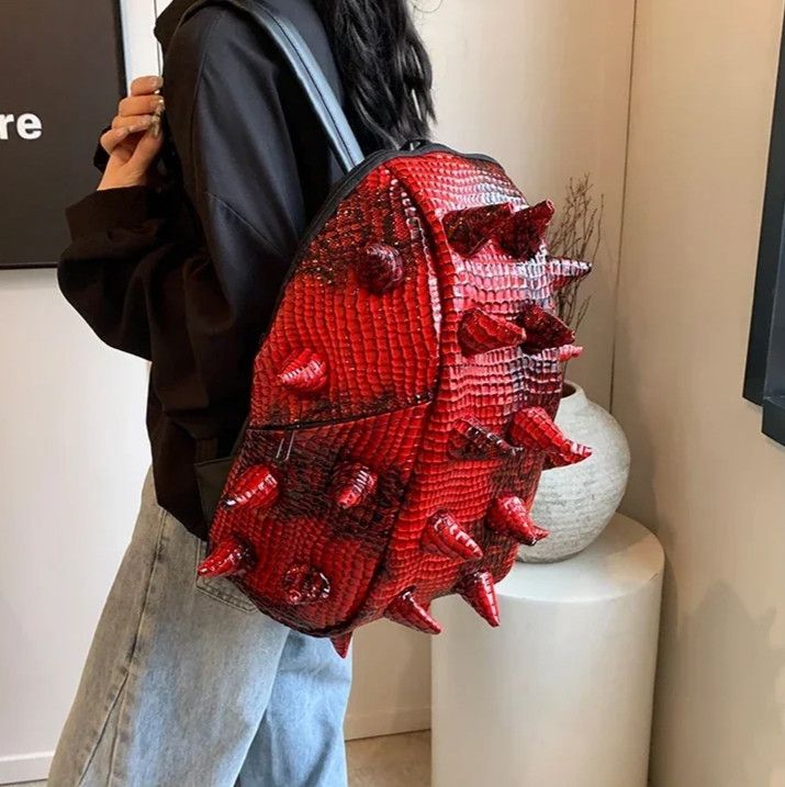 The Unbranded Brand Hedgehog Shape Backpack Size ONE SIZE - 2 Thumbnail