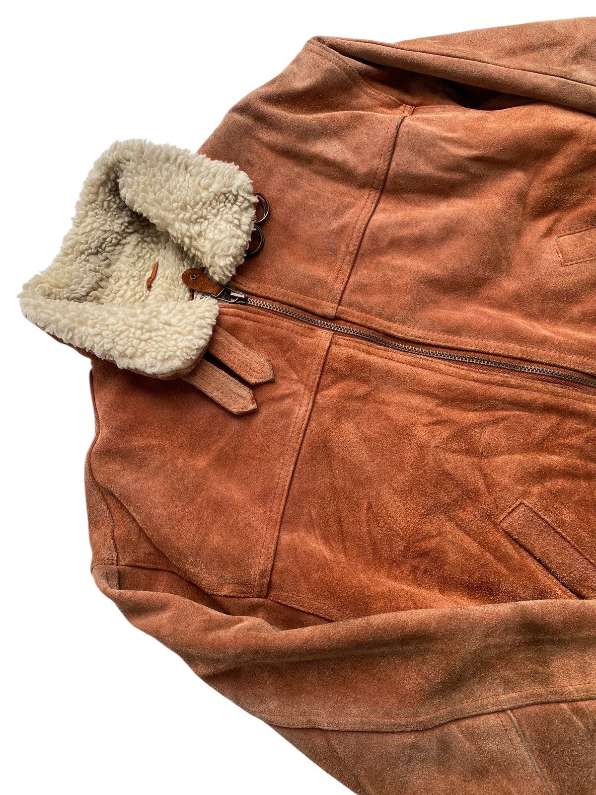 Genuine Leather Vtg Life Tools Leather Suede Jacket Zip Up Size US M / EU 48-50 / 2 - 3 Thumbnail