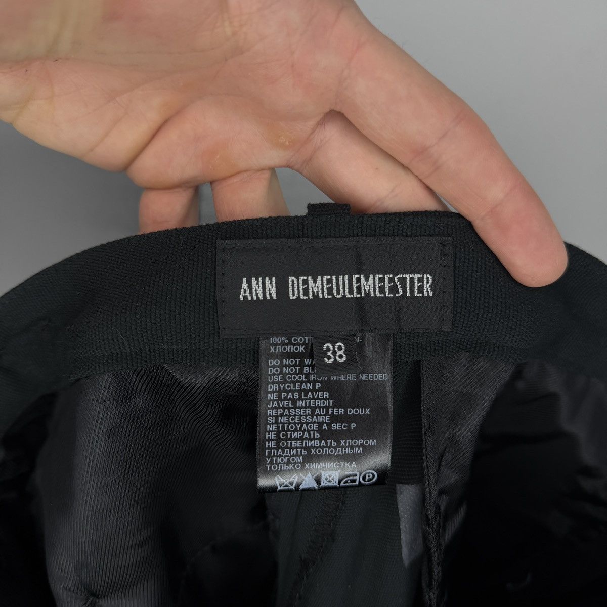 Ann Demeulemeester Ann Demeulemeester Trousers Flared Smart Vintage Archive Size 27" / US 4 / IT 40 - 2 Thumbnail