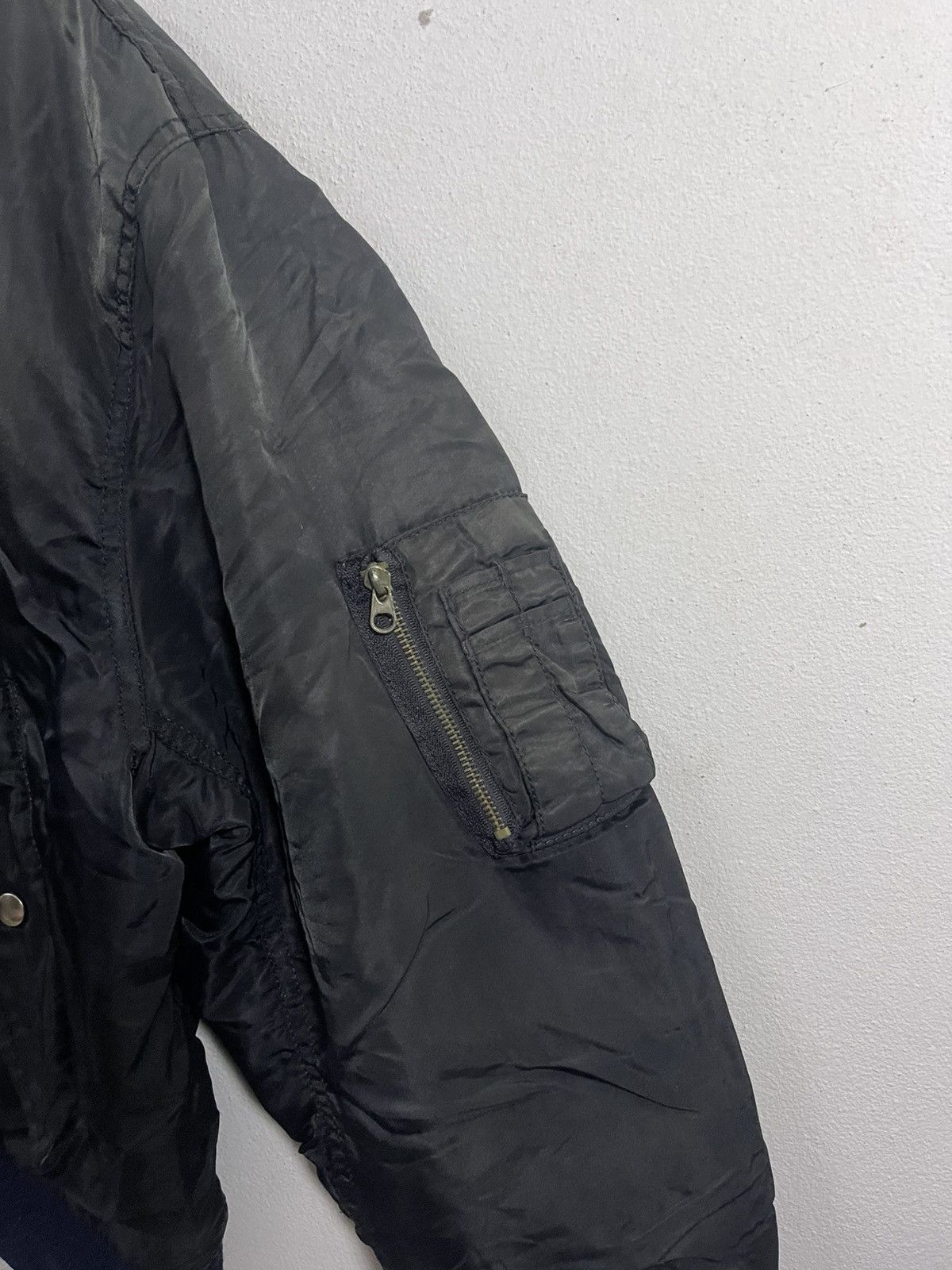 Vintage Vintage MA-1 flight Riversible Bomber Jacket Size US L / EU 52-54 / 3 - 5 Thumbnail