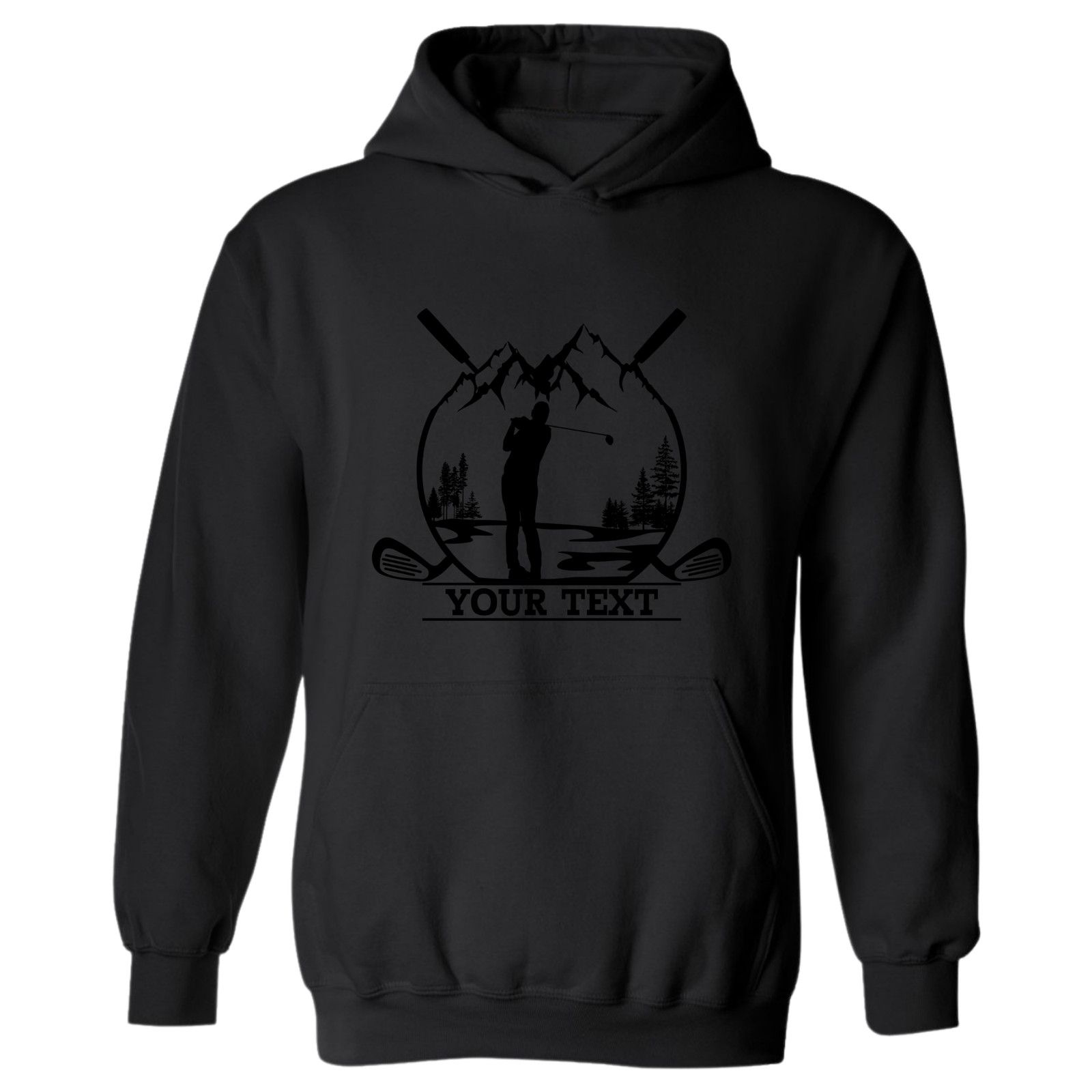 & Other Stories Golf Hoodie Personalized Golfer in Nature Name Sweatshirt Size US L / EU 52-54 / 3 - 4 Thumbnail