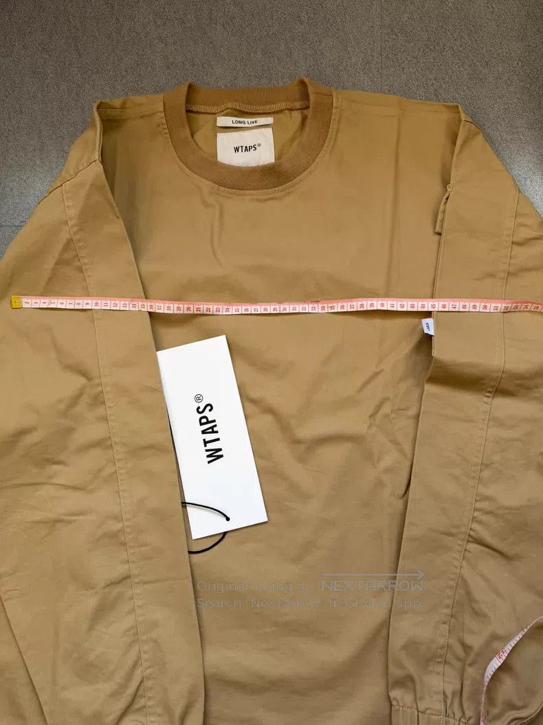 Wtaps Wtaps Long-sleeve Sweatshirt, Khaki Size US M / EU 48-50 / 2 - 6 Thumbnail