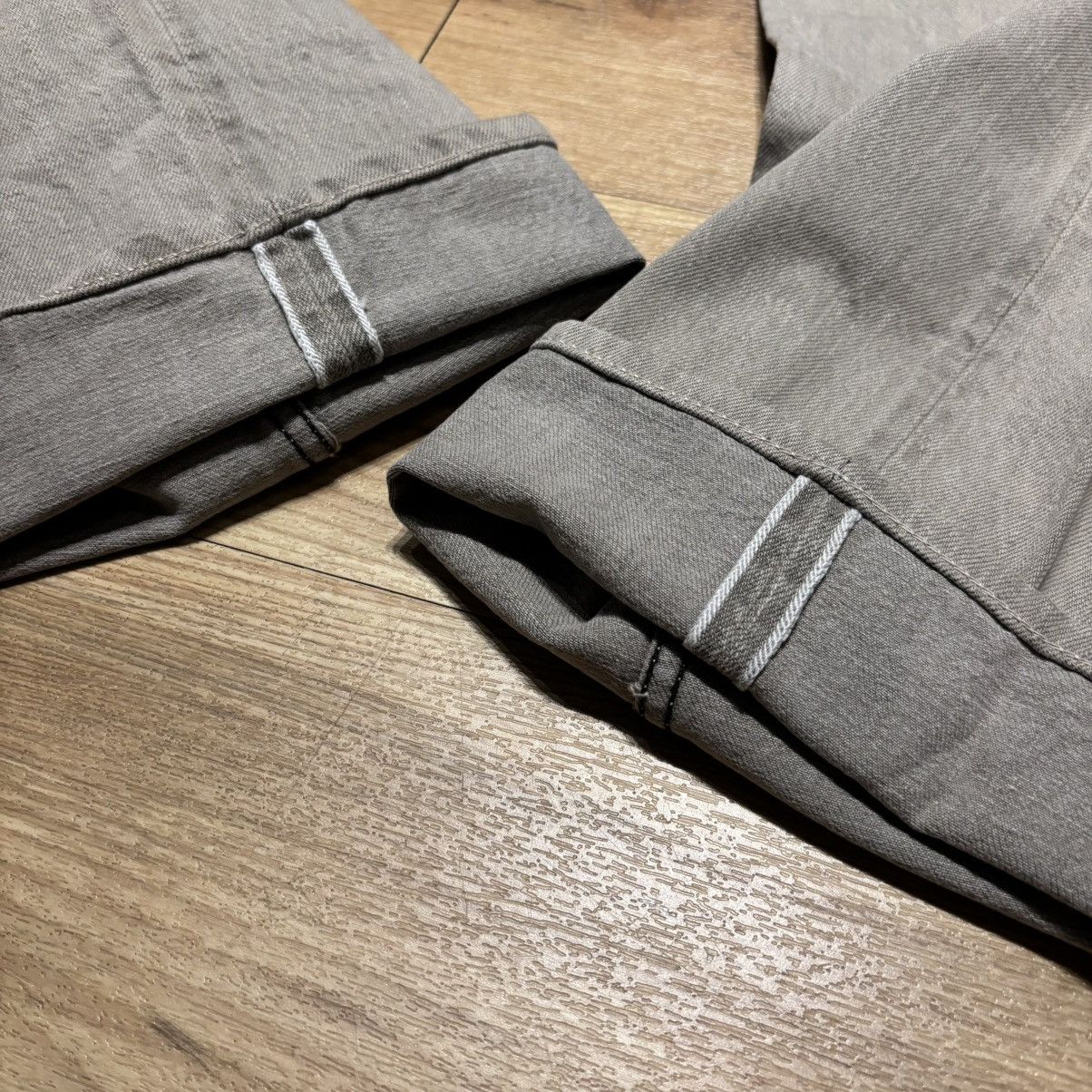 Kapital Kapital Flared Beige Selvedge Jeans Size US 29 - 3 Thumbnail