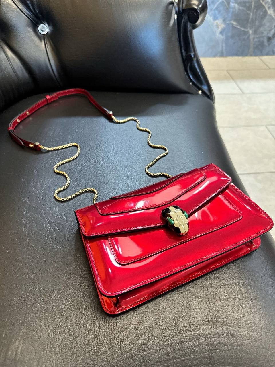 Bvlgari Bvlgari Serpenti Forever Square Crossbody Shoulder Bag Size ONE SIZE - 12 Thumbnail