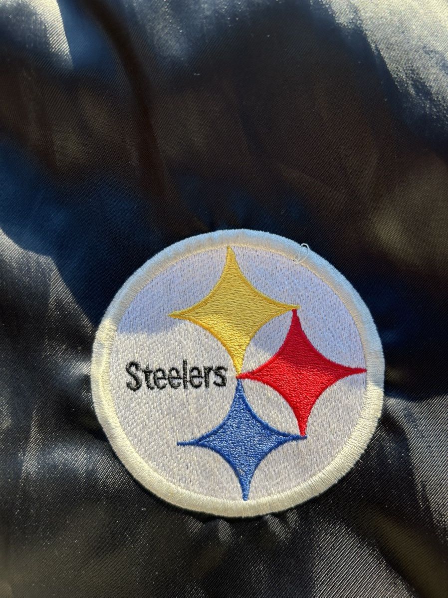 Swingster 90s Swingster Pittsburgh Steelers Satin Jacket Snaps Size US L / EU 52-54 / 3 - 6 Thumbnail