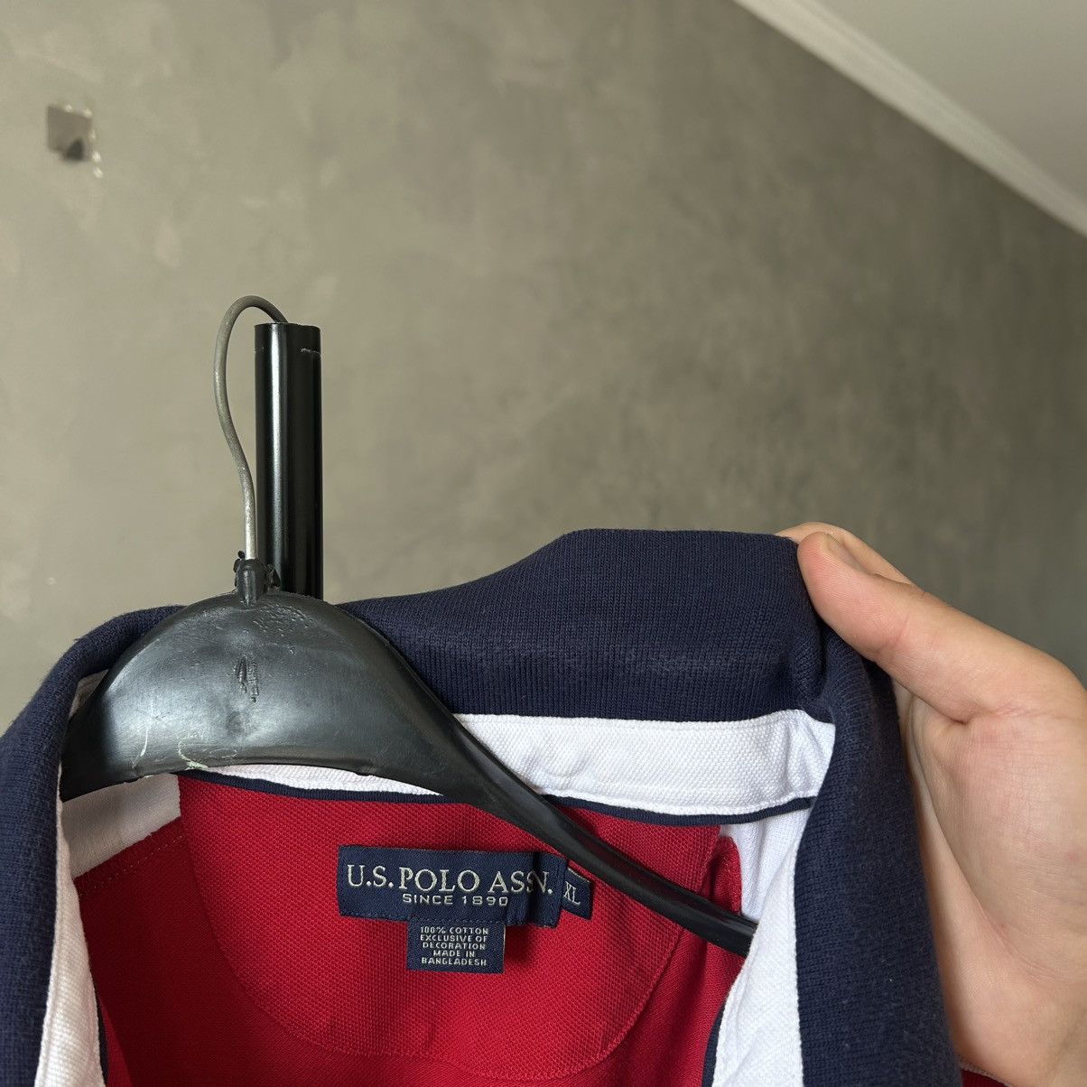 U.S. Polo Assn. US Polo Ralph Lauren USA Chief Keef Style Polo Shirt Size US XL / EU 56 / 4 - 6 Thumbnail