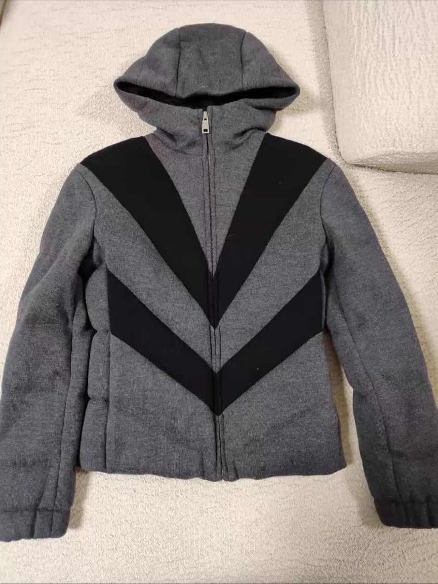 Prada Prada down coat 170 black gray Size S / US 4 / IT 40 - 1 Thumbnail