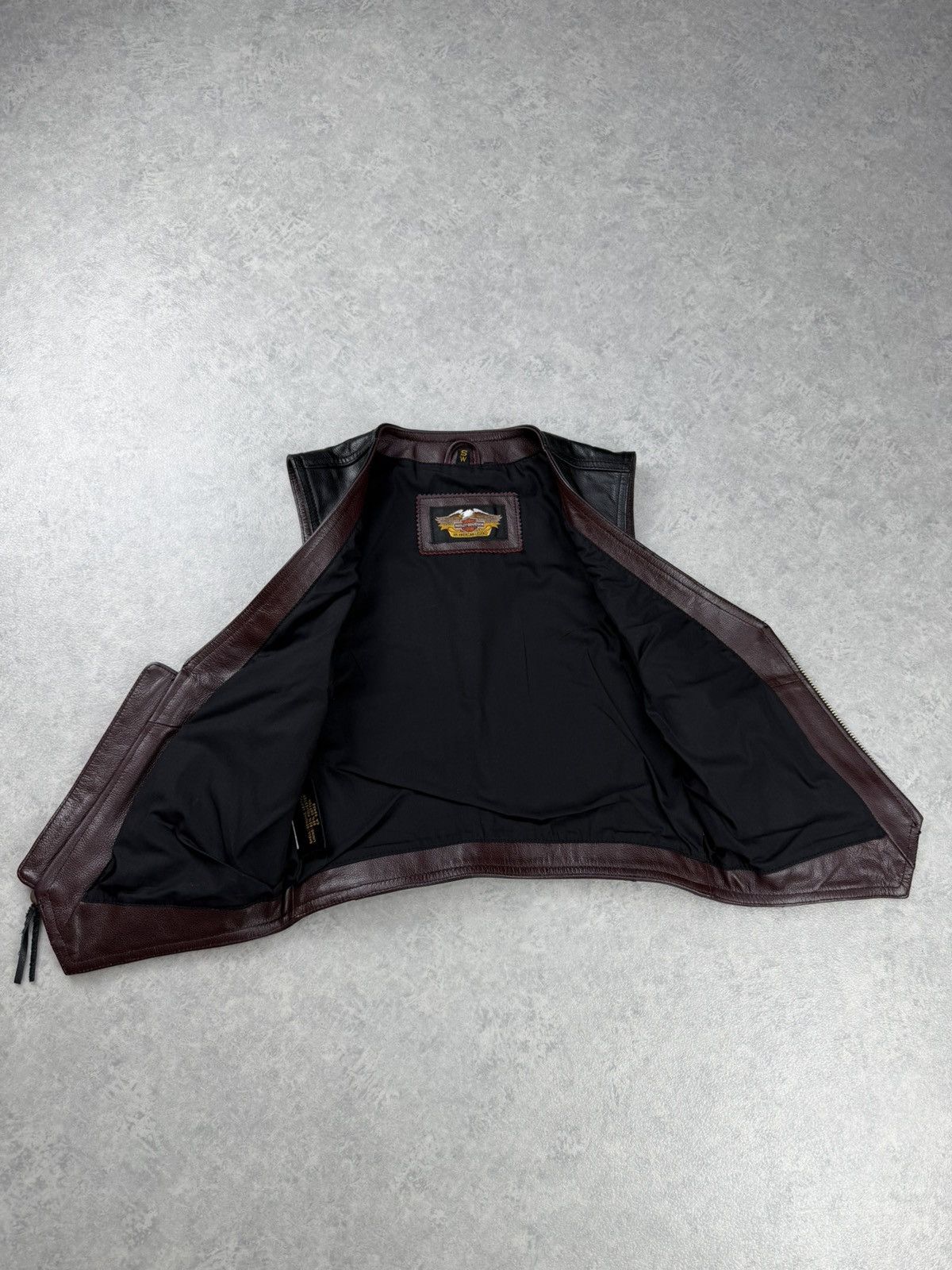 Harley Davidson Vintage Harley Davidson 95th Anniversary Leather Vest Wome’s Size S / US 4 / IT 40 - 6 Thumbnail