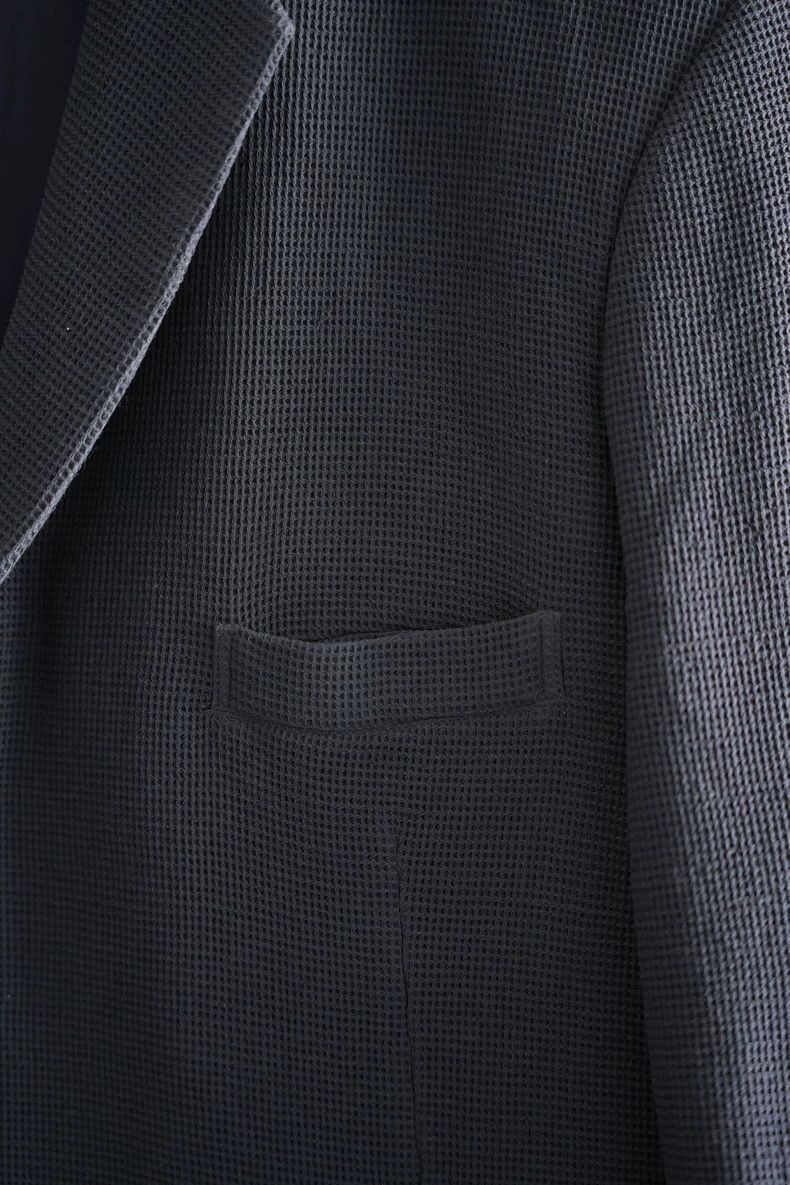 Yohji Yamamoto Yohji Yamamoto Yohji Yamamoto Blue and White Woven Suit Size US M / EU 48-50 / 2 - 4 Thumbnail