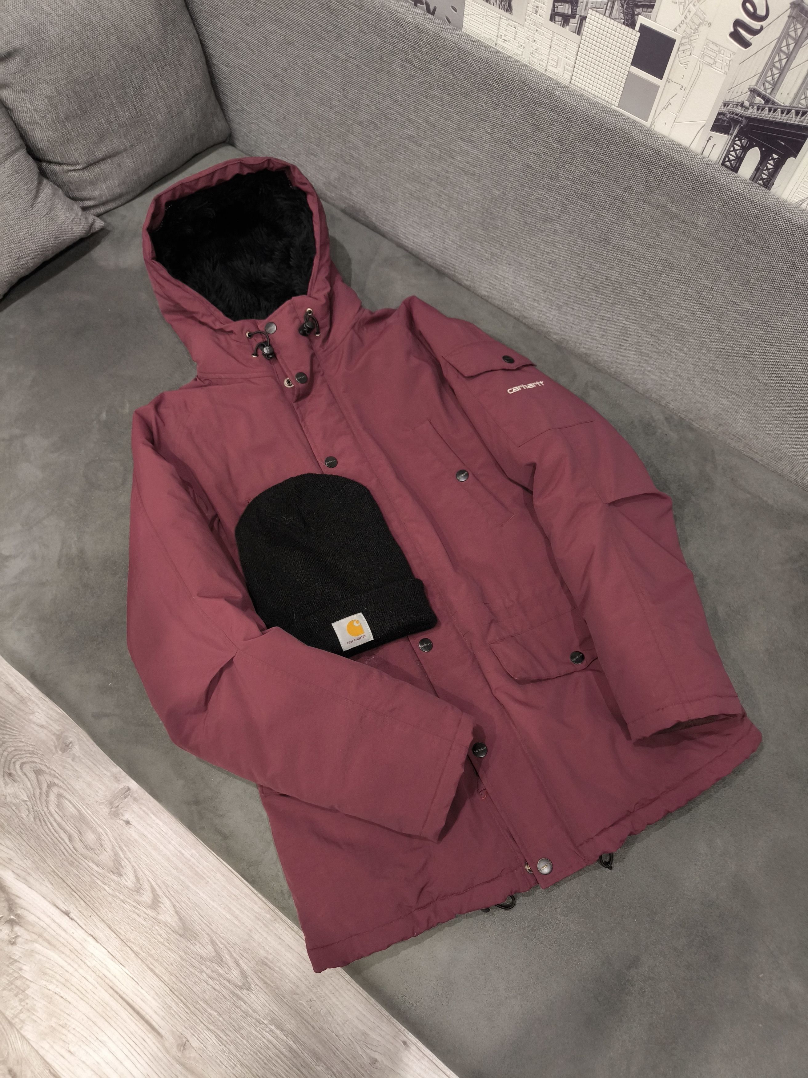 Carhartt Women's Carhartt Anchorage Parka + Hat City Clothing Size L / US 10 / IT 46 - 1 Thumbnail